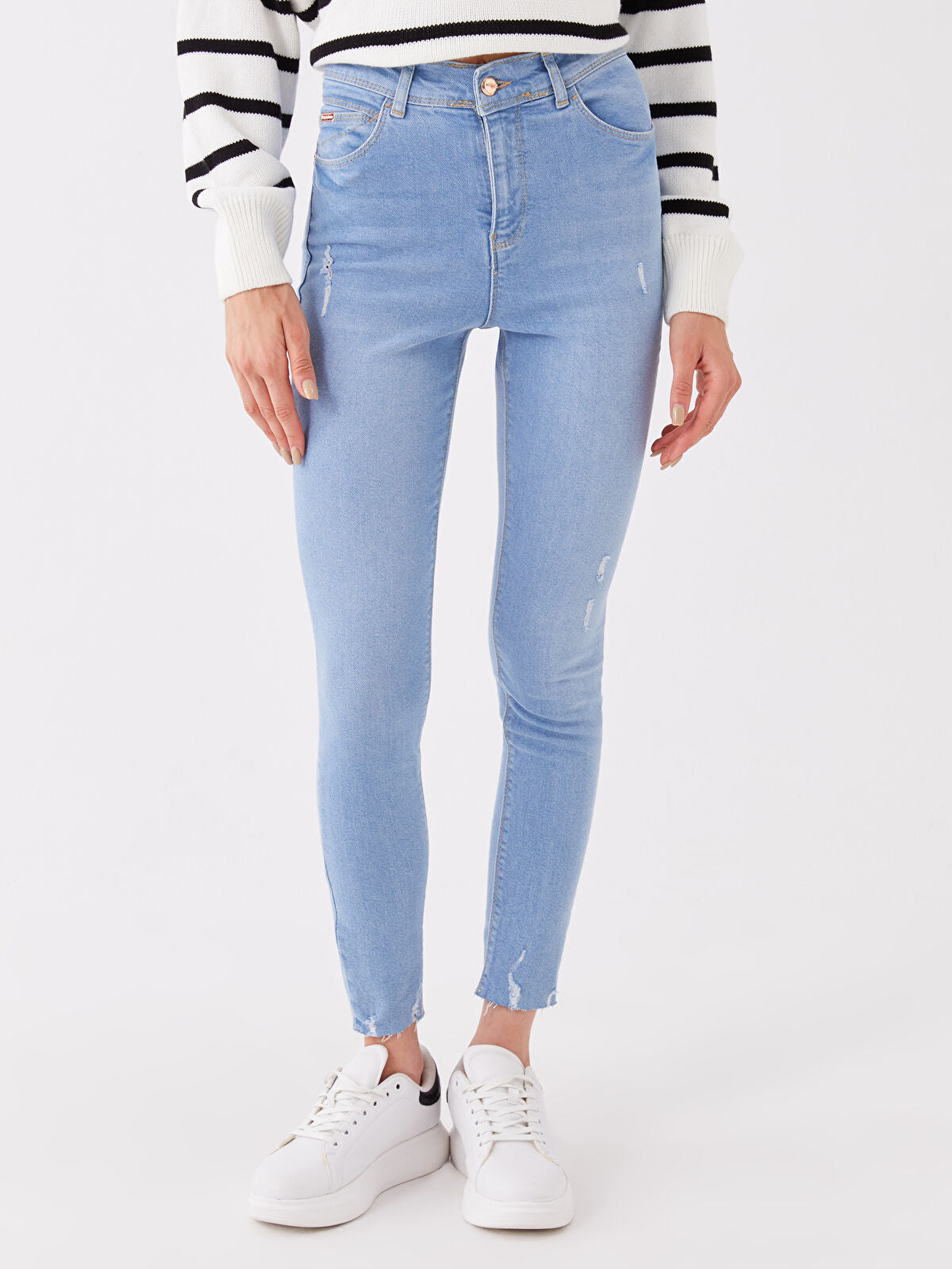 High Waist Jupiter Super Slim-fit Women's Jeans Pants