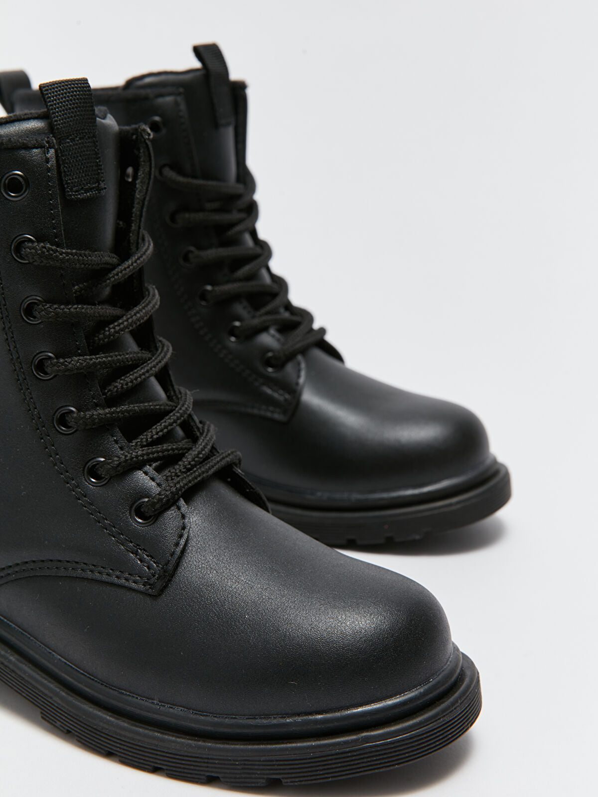 Leather-Look Ankle Boot for Boy Child