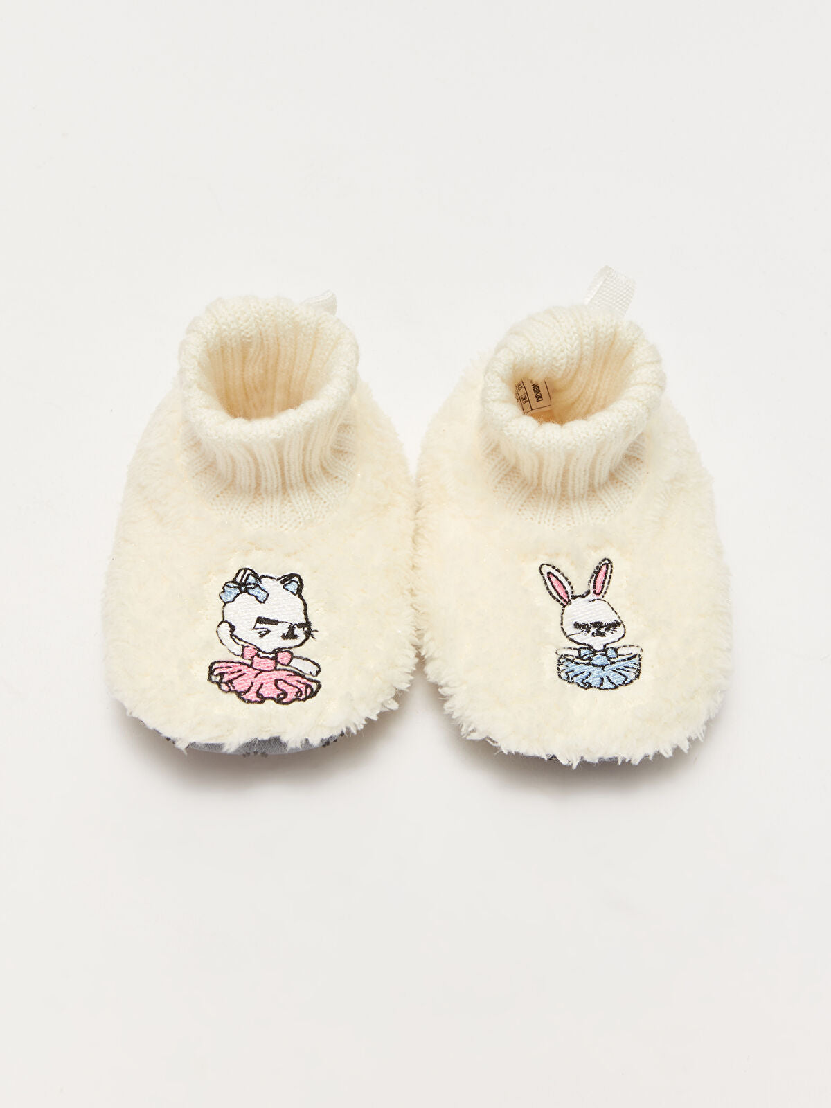 Girls' Baby Stroller Detailed Pre-Walking Shoe Socks House Slipper