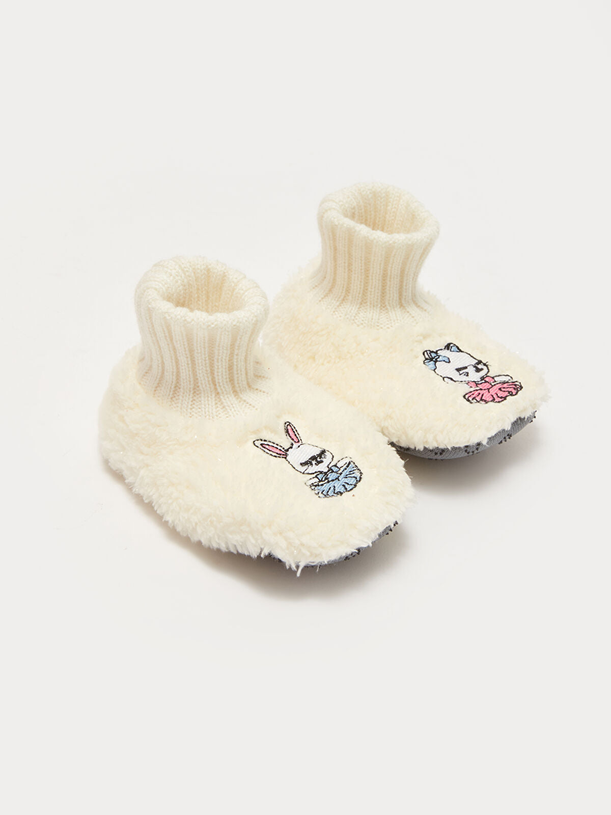 Girls' Baby Stroller Detailed Pre-Walking Shoe Socks House Slipper