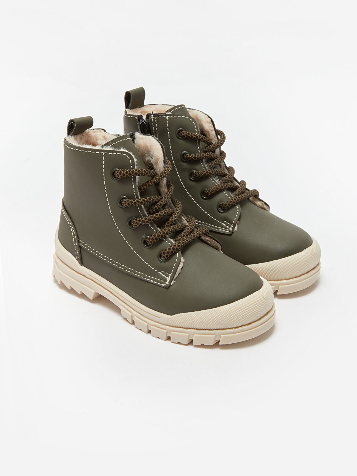 Leather-Look Baby Boy Boot