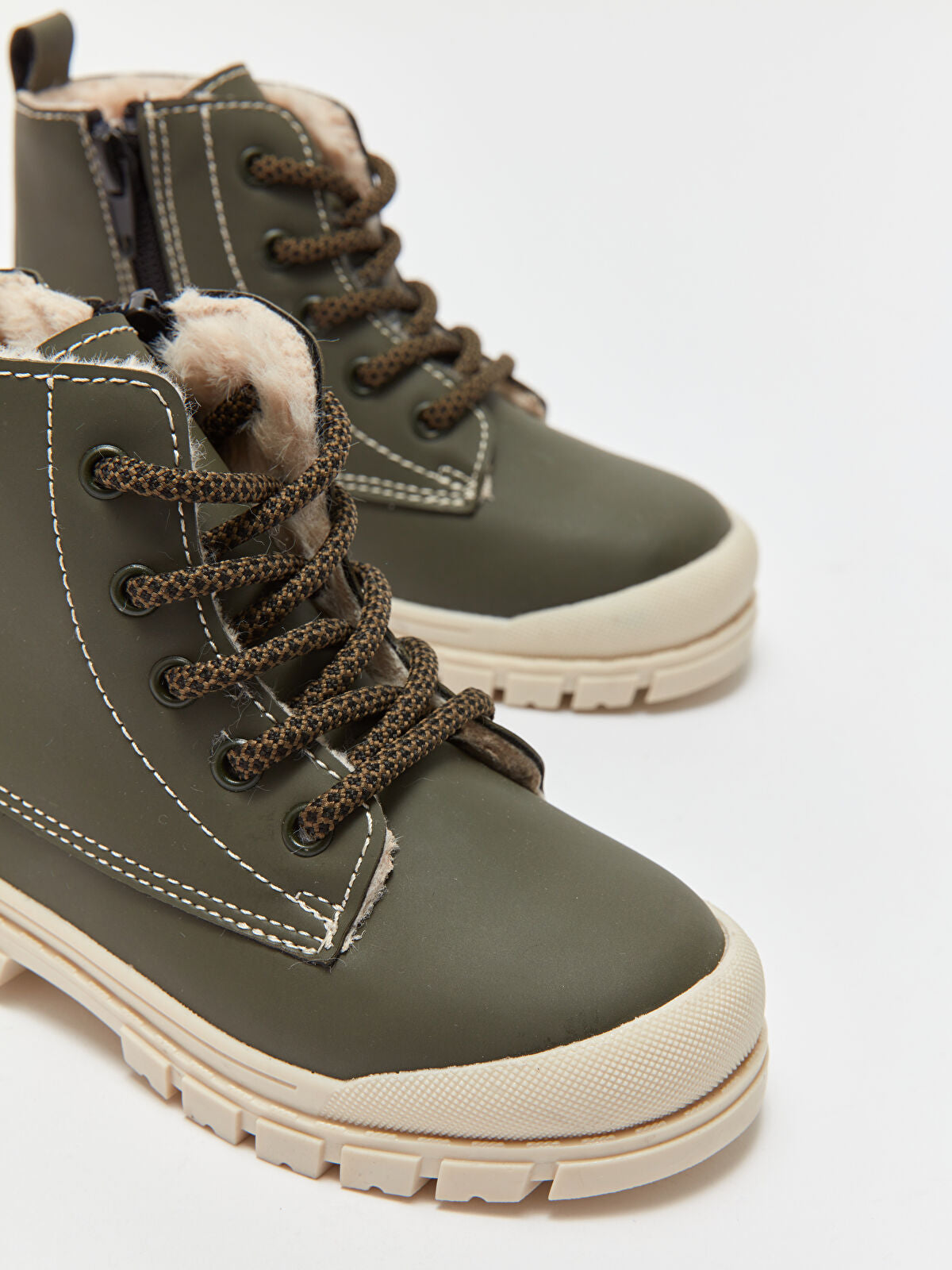 Leather-Look Baby Boy Boot