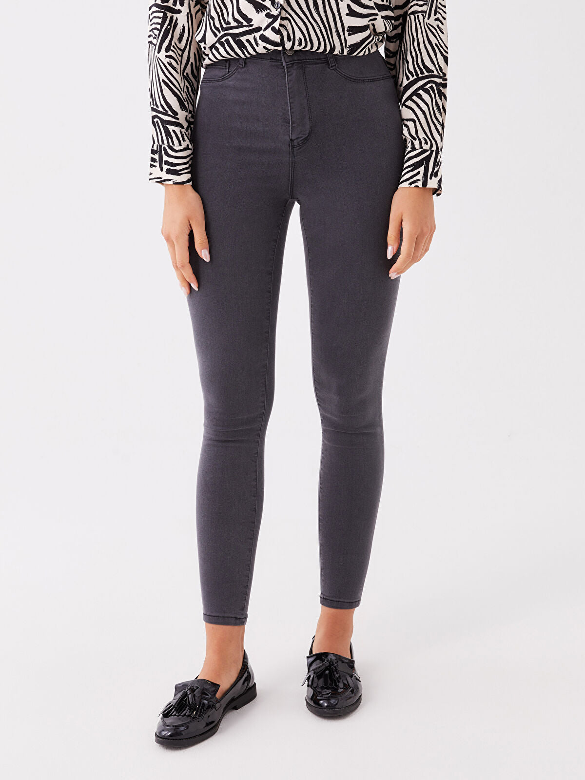 High Waist Jupiter Super Slim-fit Women's Jeans Pants