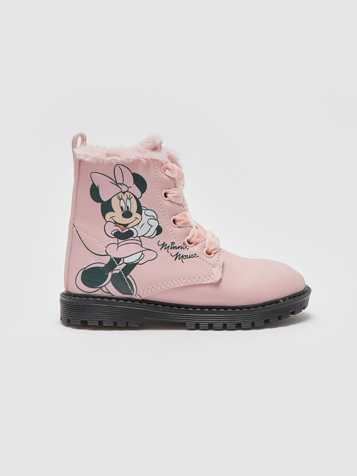 Minnie Mouse Printed Slip-On Girls Baby Boot