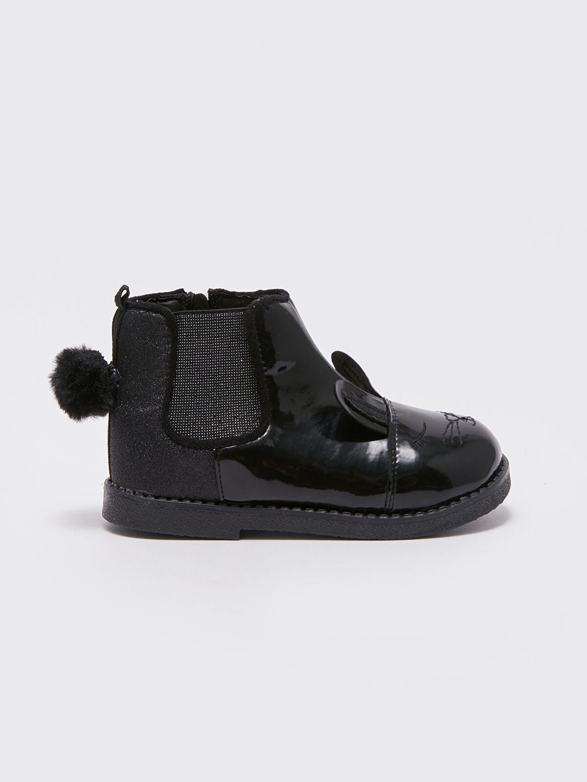 Embellished Zip-Closure Girls Baby Boot