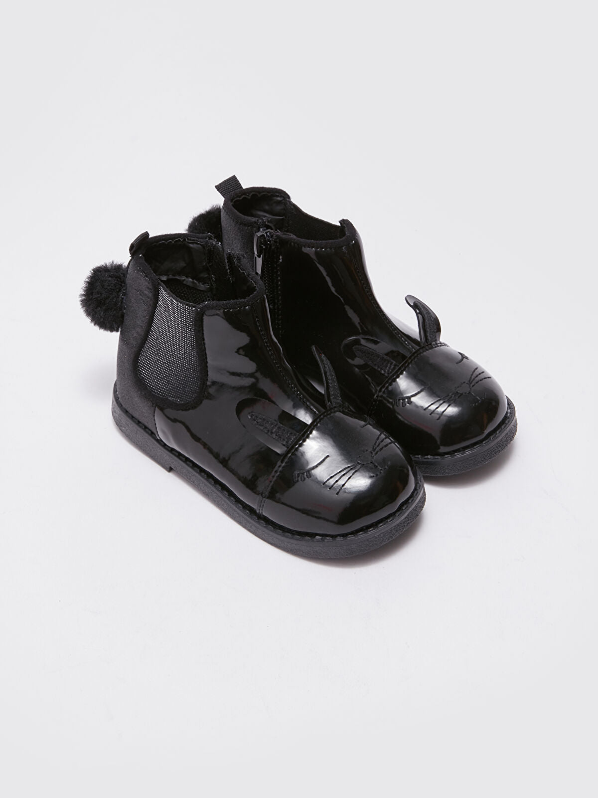 Embellished Zip-Closure Girls Baby Boot