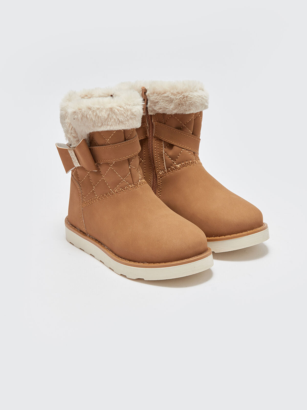 Fur Detailed Girls' Child Boot