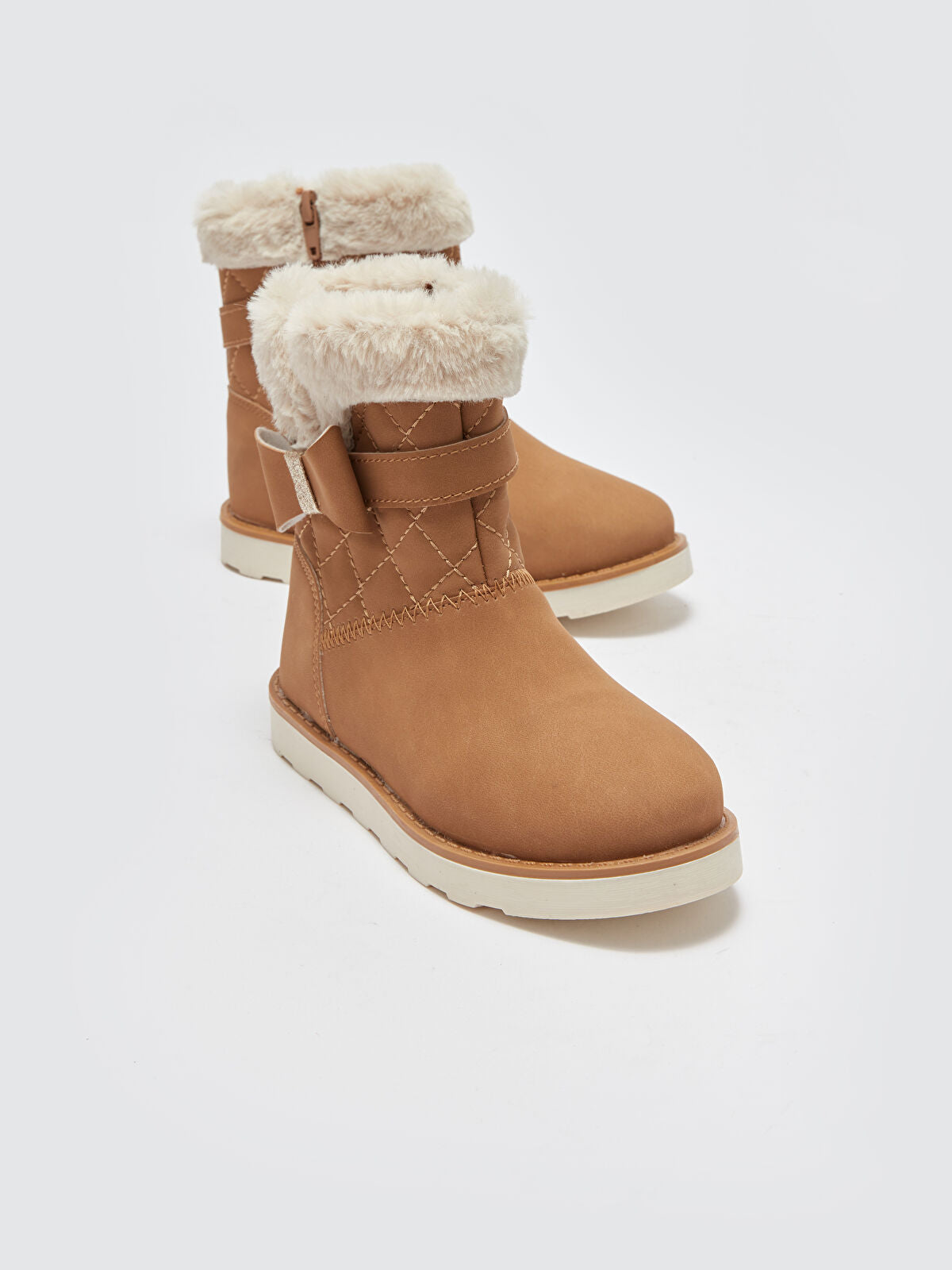 Fur Detailed Girls' Child Boot