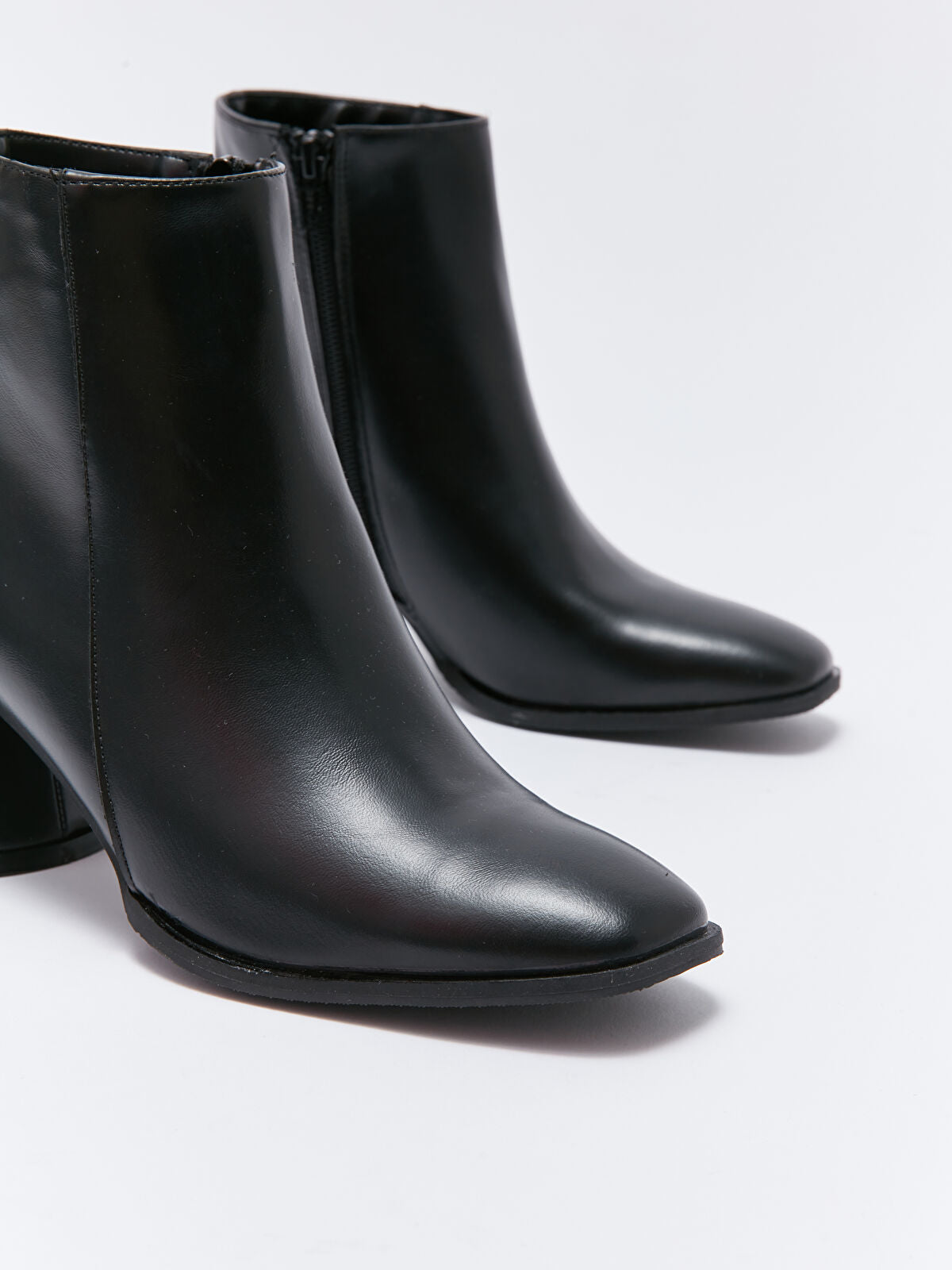 Leather-Look Women's Boot