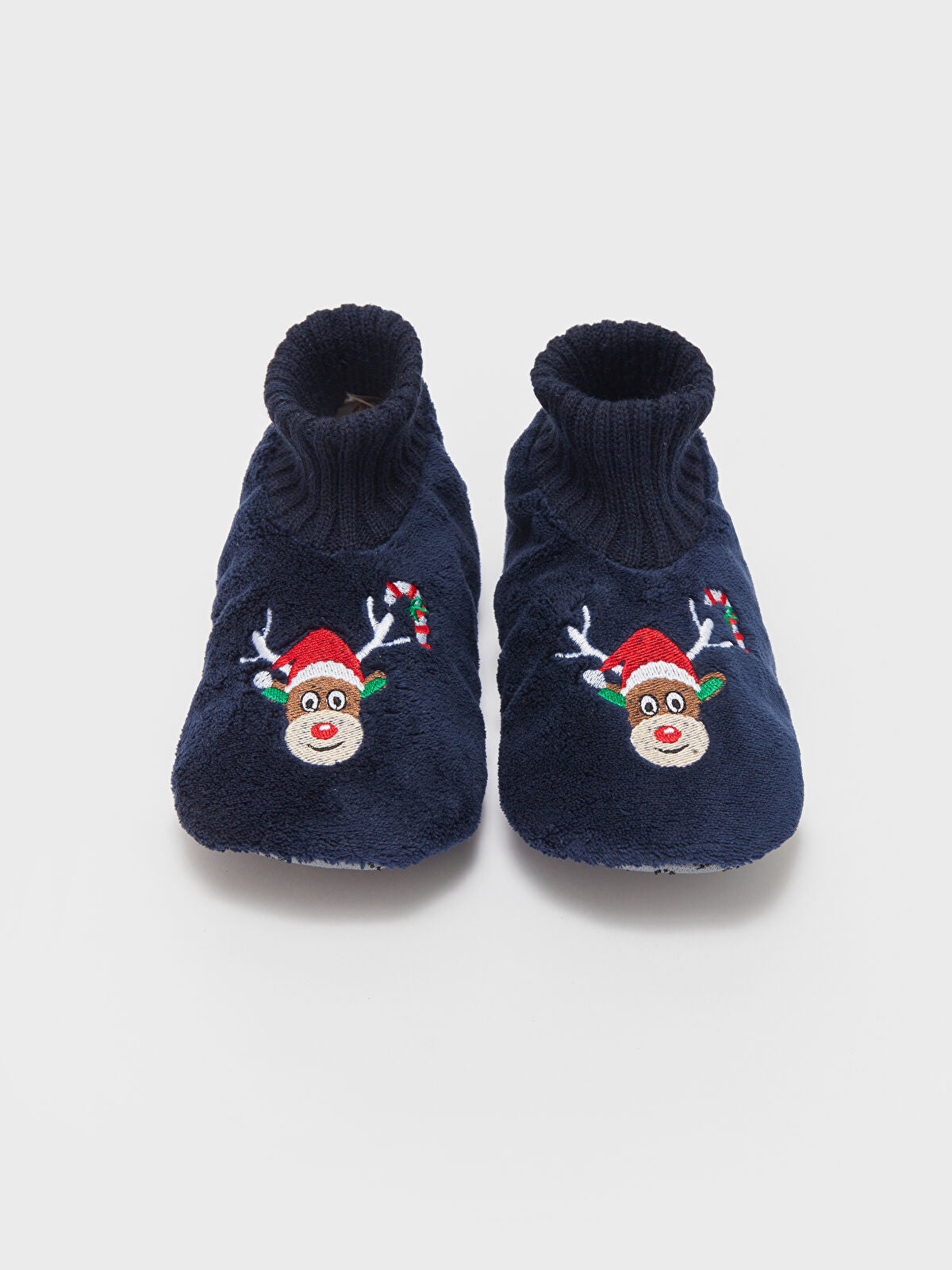 New Year Motif Boy Child Home Shoes