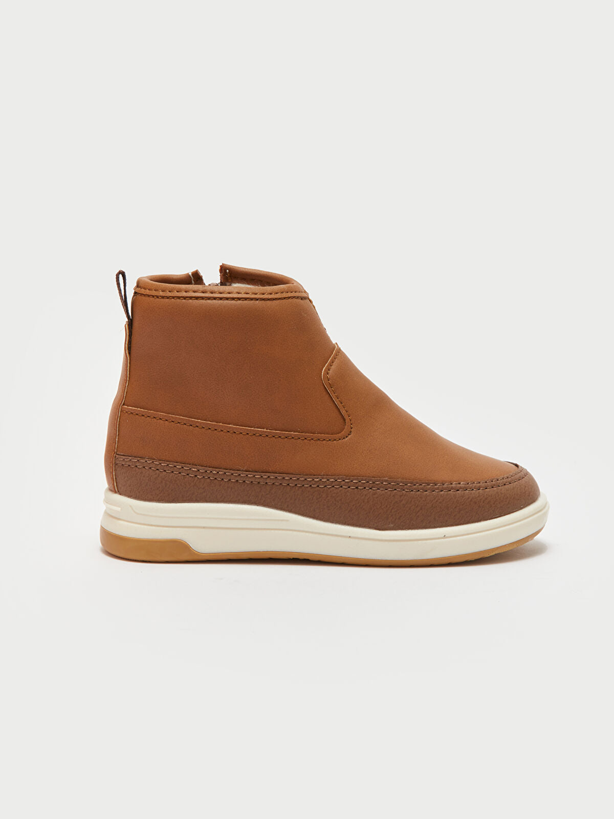Leather-Look Baby Girl Boot