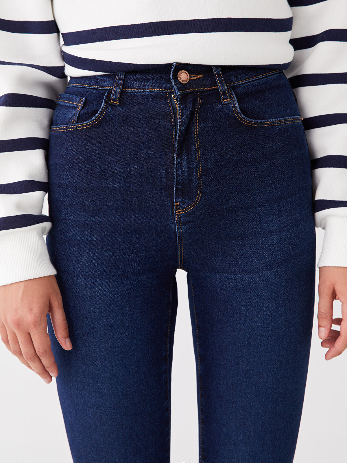 High Waist Jupiter Super Slim-fit Women's Jeans Pants