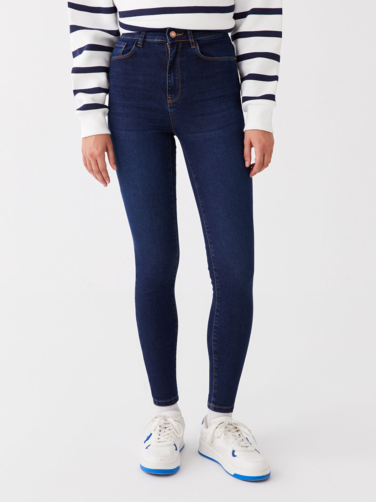 High Waist Jupiter Super Slim-fit Women's Jeans Pants