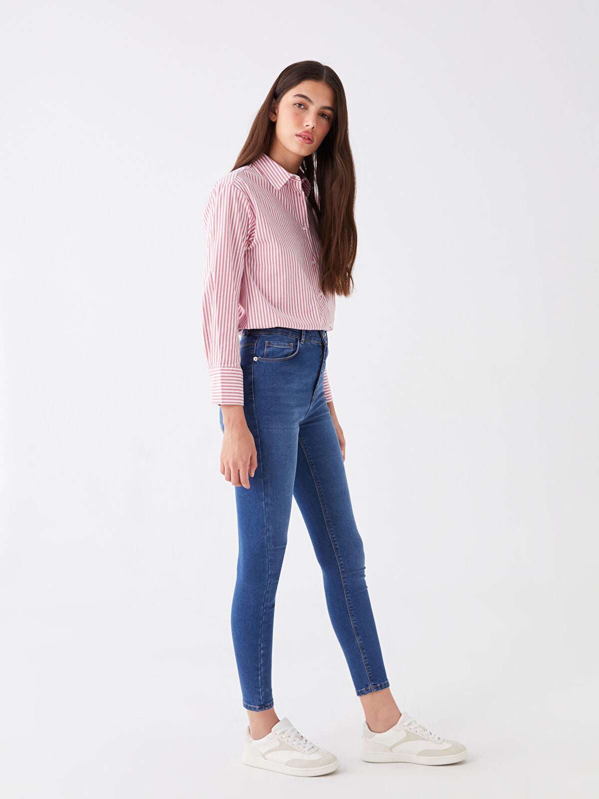 High Waist Jupiter Super Slim-fit Women's Jeans Pants