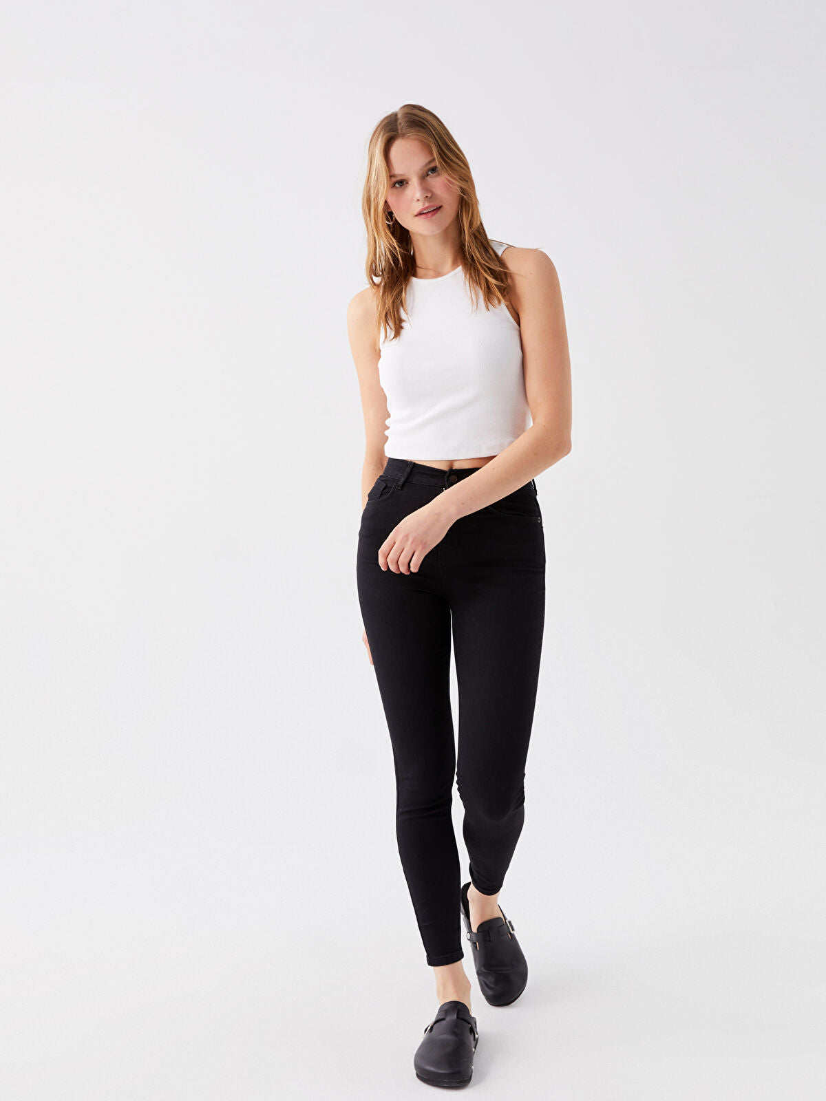 High Waist Jupiter Super Slim-fit Women's Jeans Pants