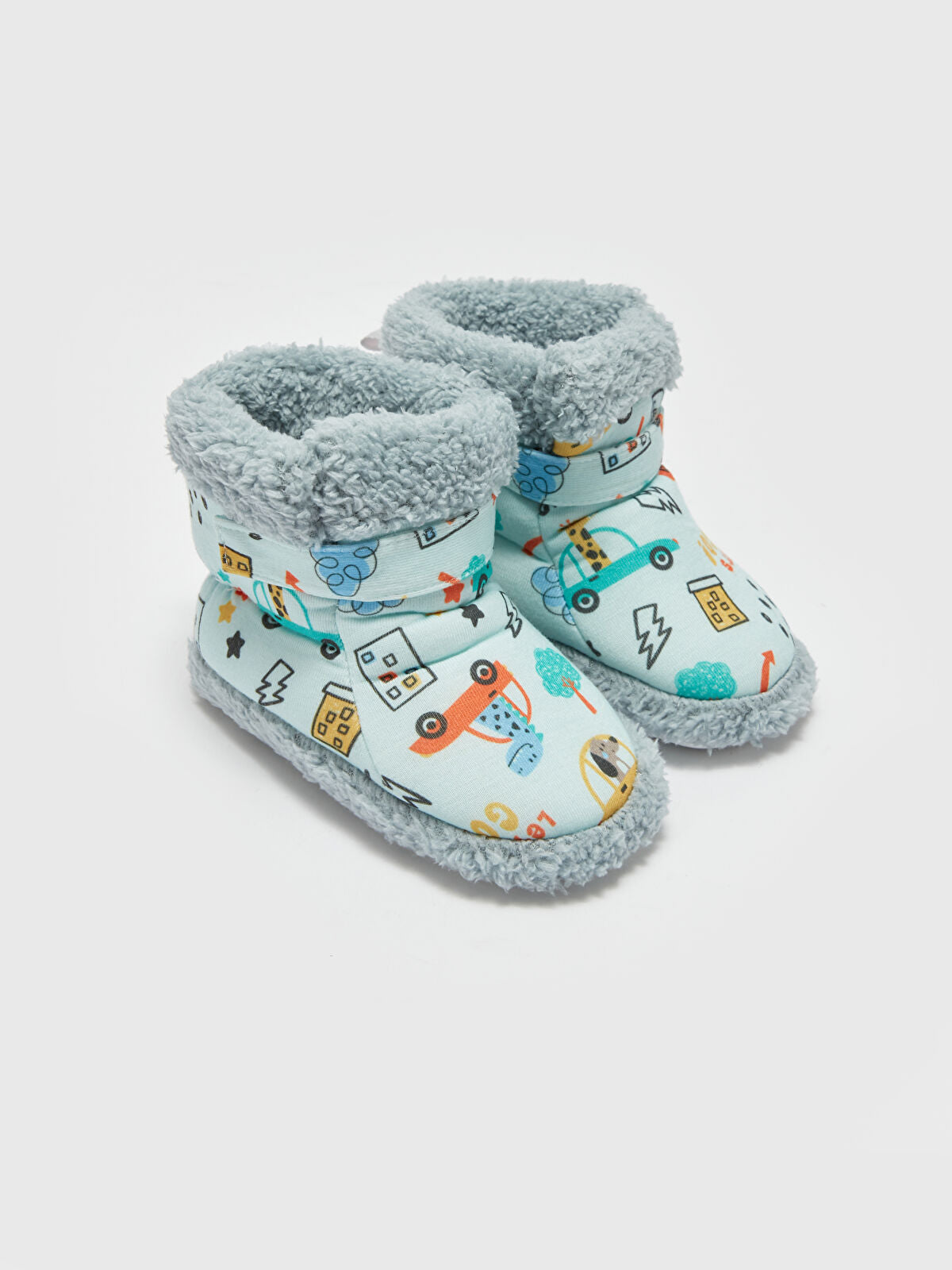 Woven Boys' Babies Pre-Walking House Shoe