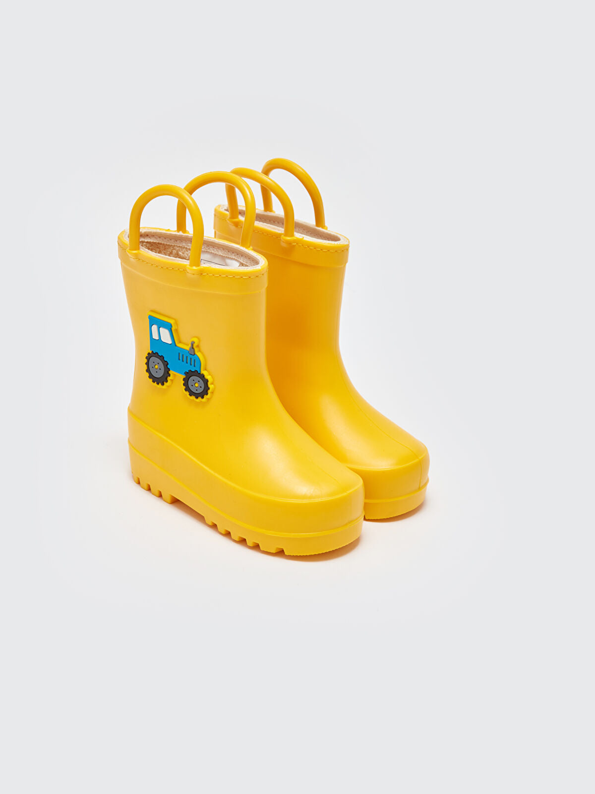 Tractor Print Men's Baby Rain Boot