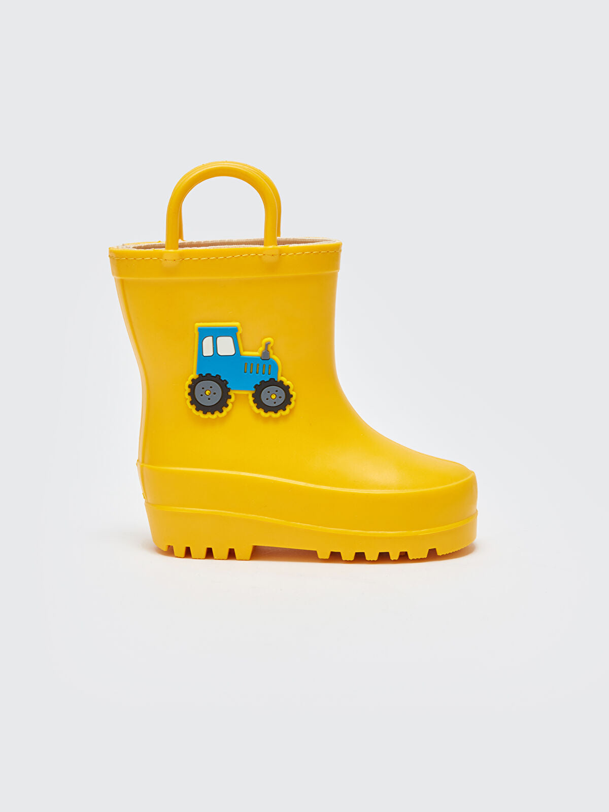 Tractor Print Men's Baby Rain Boot