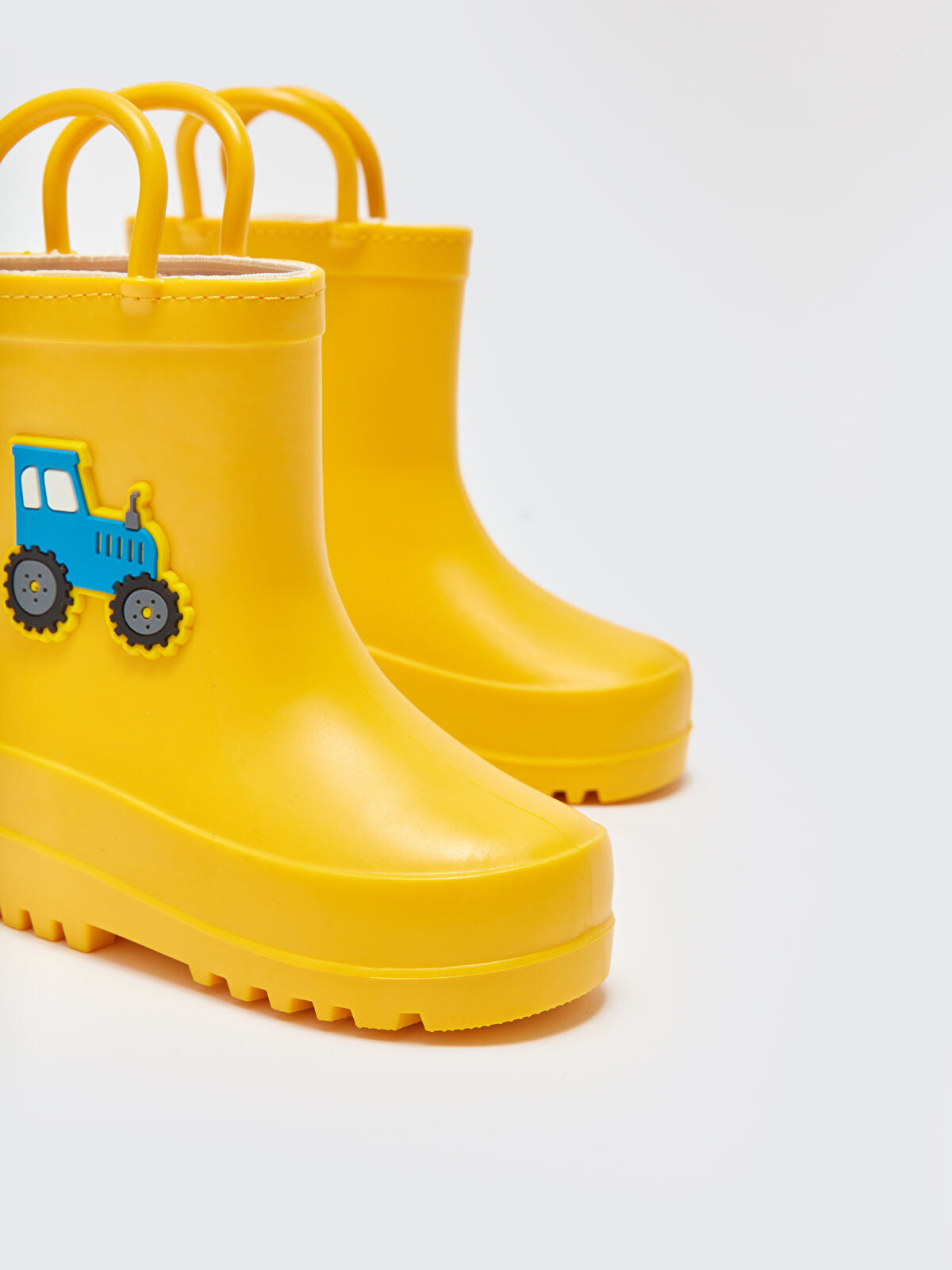 Tractor Print Men's Baby Rain Boot