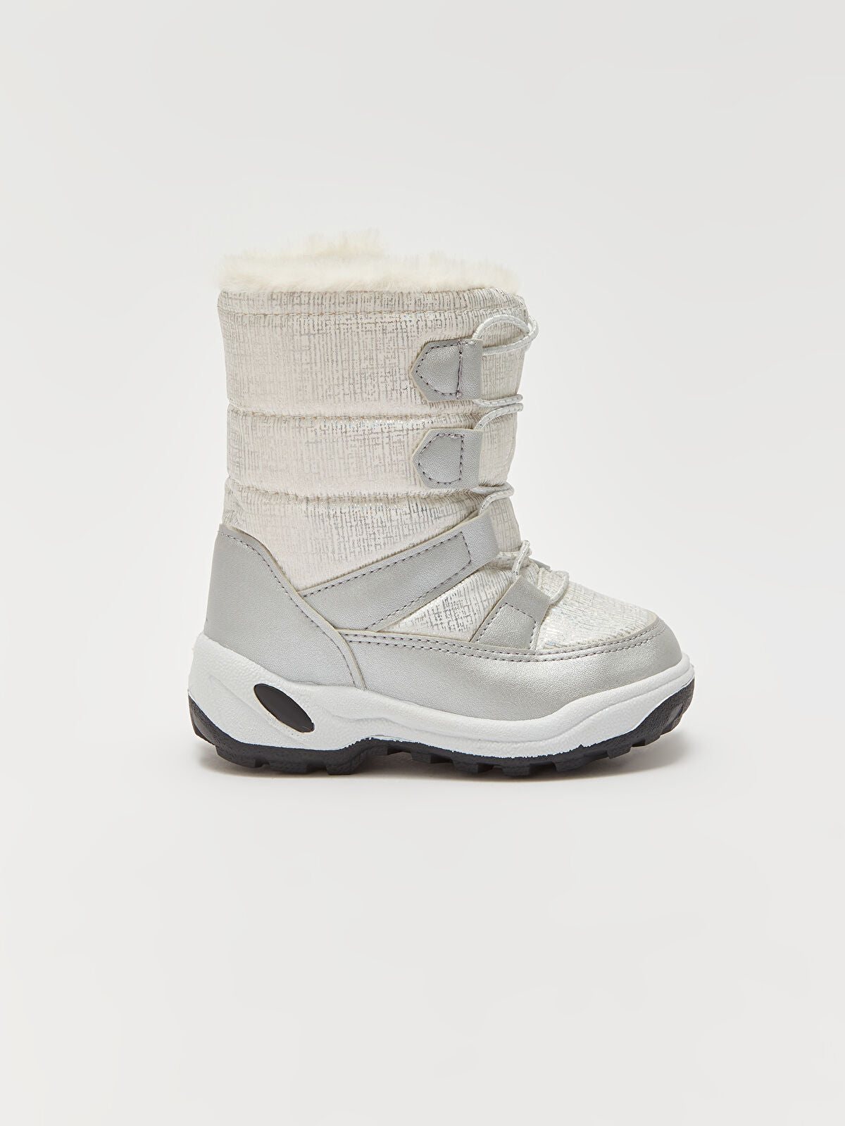 Buckle and Strap Baby Girls Winter Boot