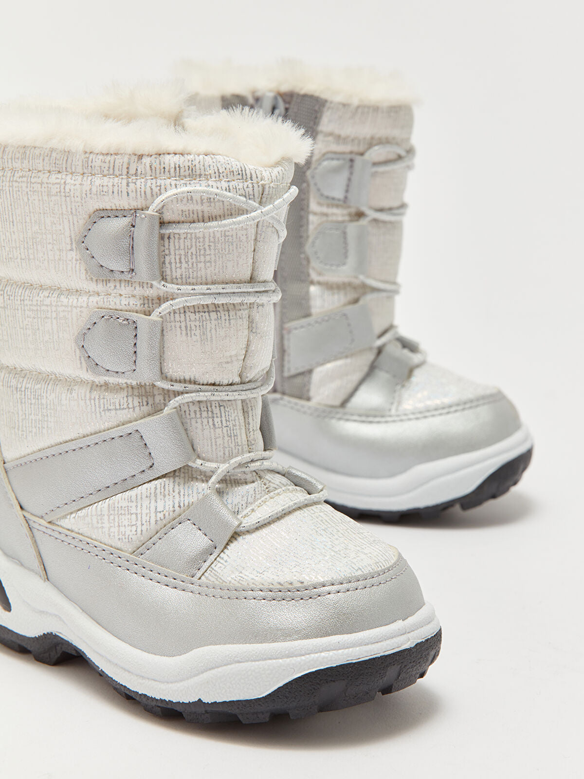 Buckle and Strap Baby Girls Winter Boot