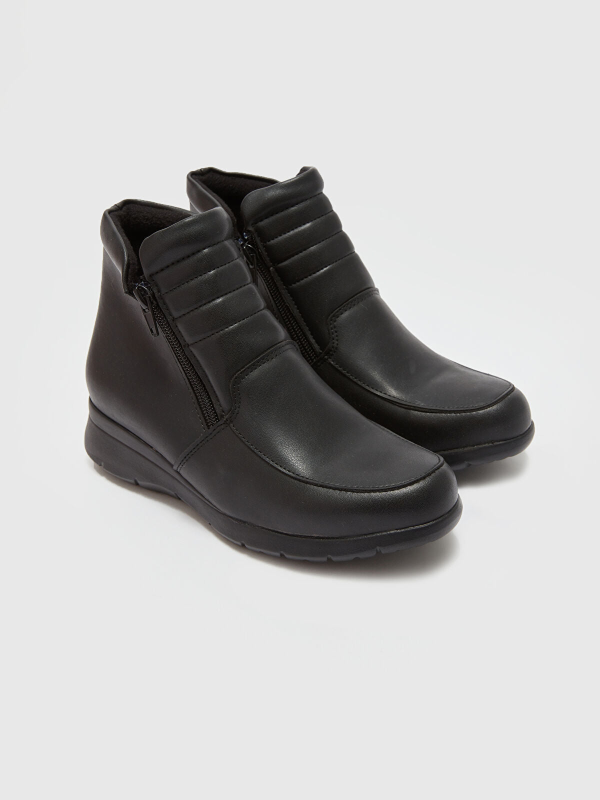 Leather-Look Women's Boot
