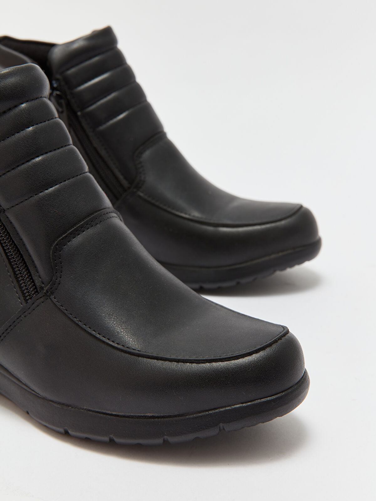 Leather-Look Women's Boot