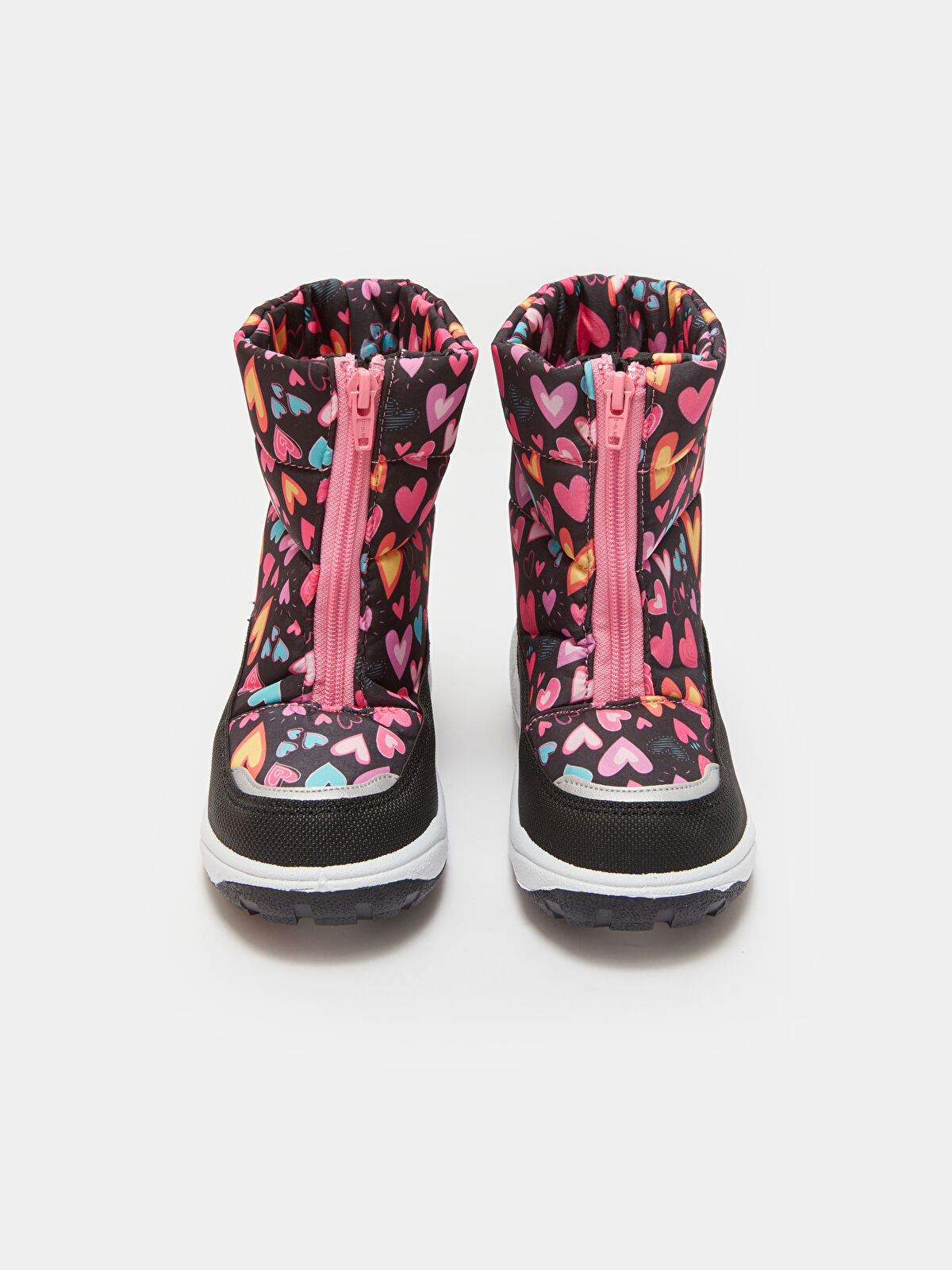 Heart Pattern Girls' Child Winter Boot