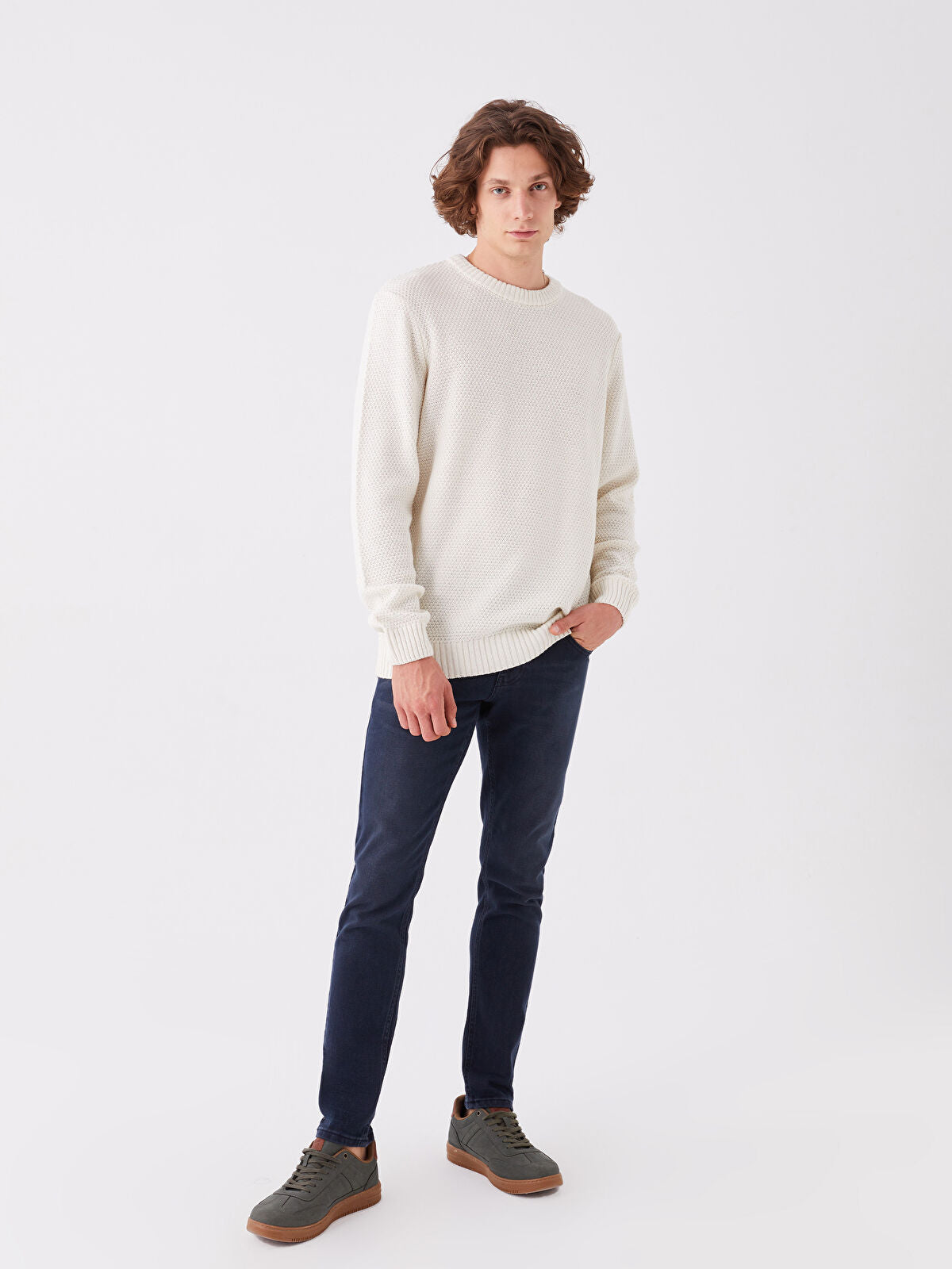 750 Slim Fit Men's Woven Jean Pantalon