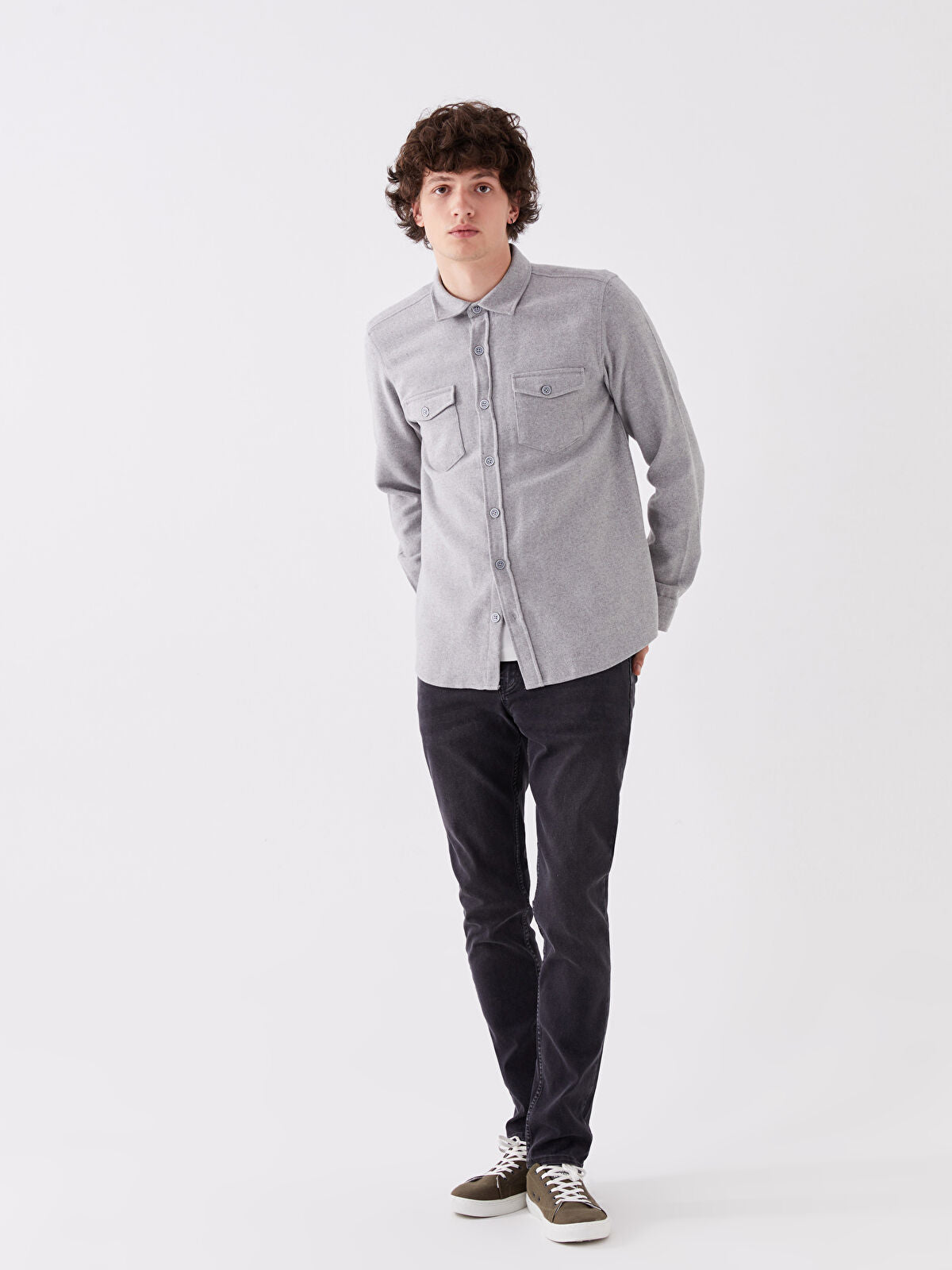 750 Slim Fit Men's Woven Jean Pantalon