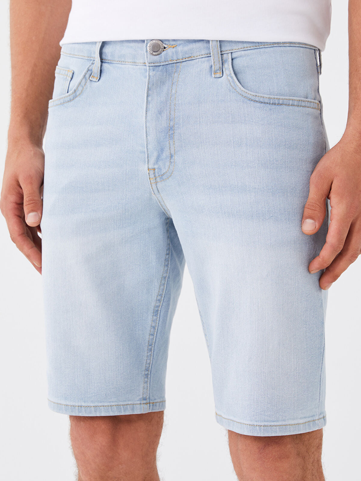 Slim Fit Men's Jeans Shorts