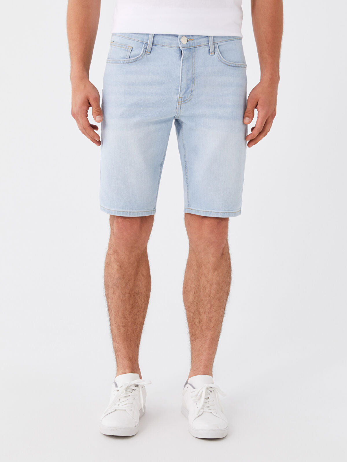 Slim Fit Men's Jeans Shorts