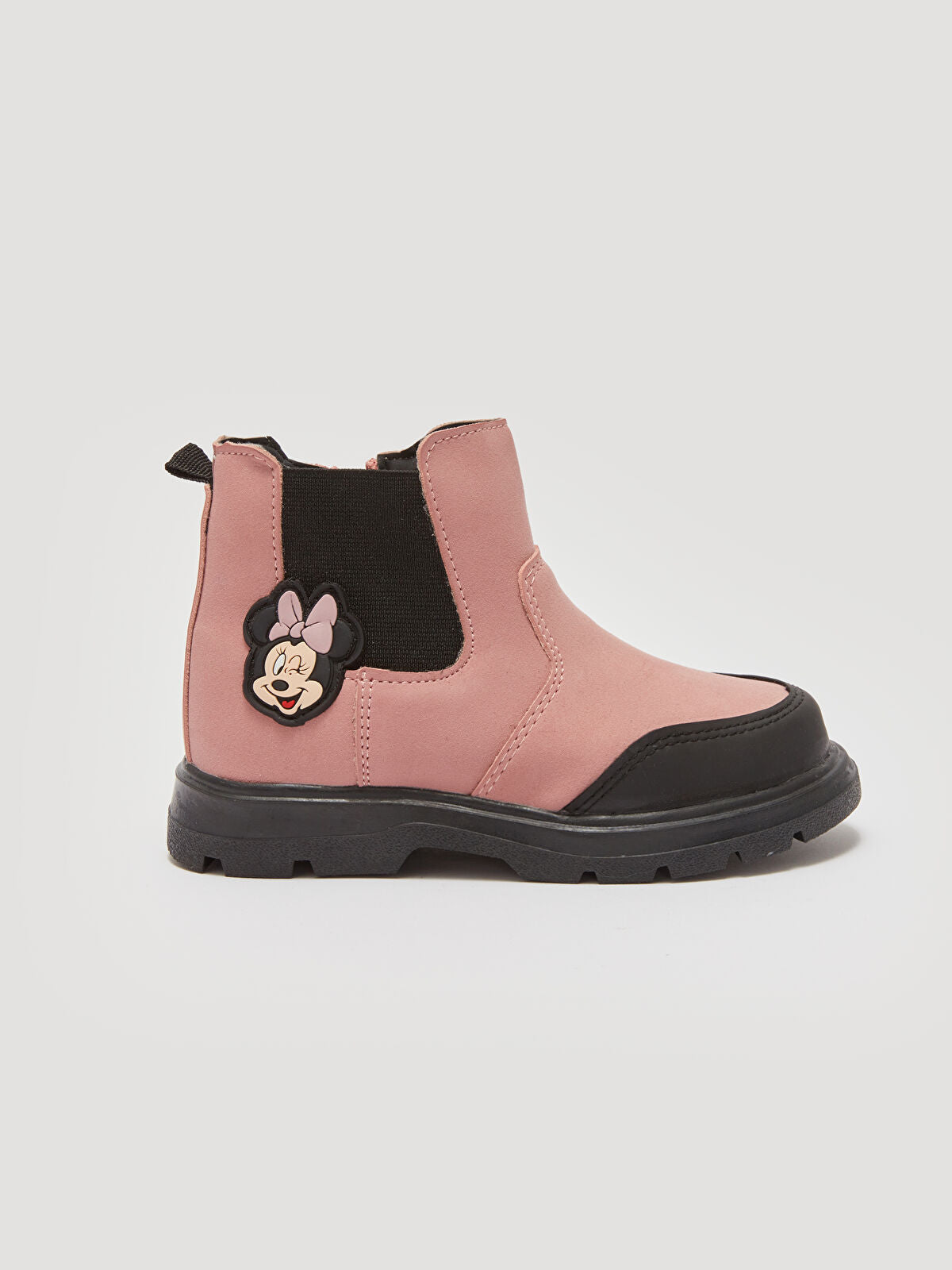 Buckled Minnie Mouse Printed Girls' Baby Boot