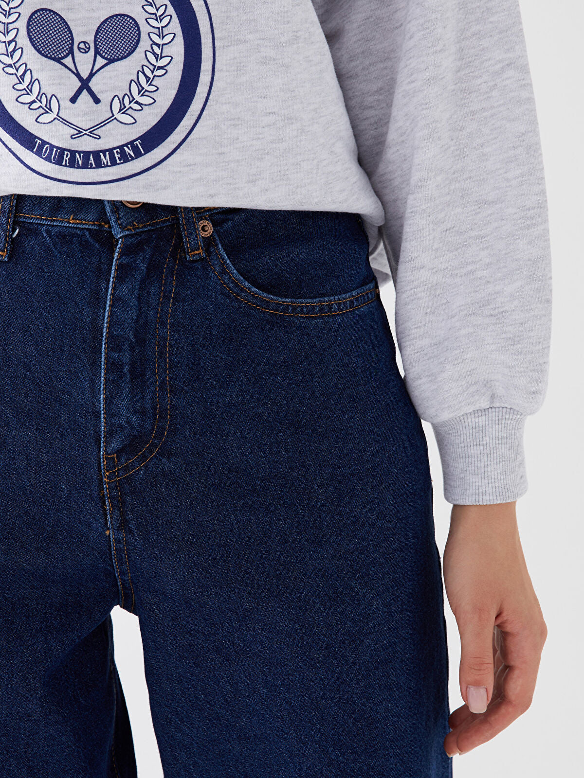 Balloon Fit Women's Jeans Pants
