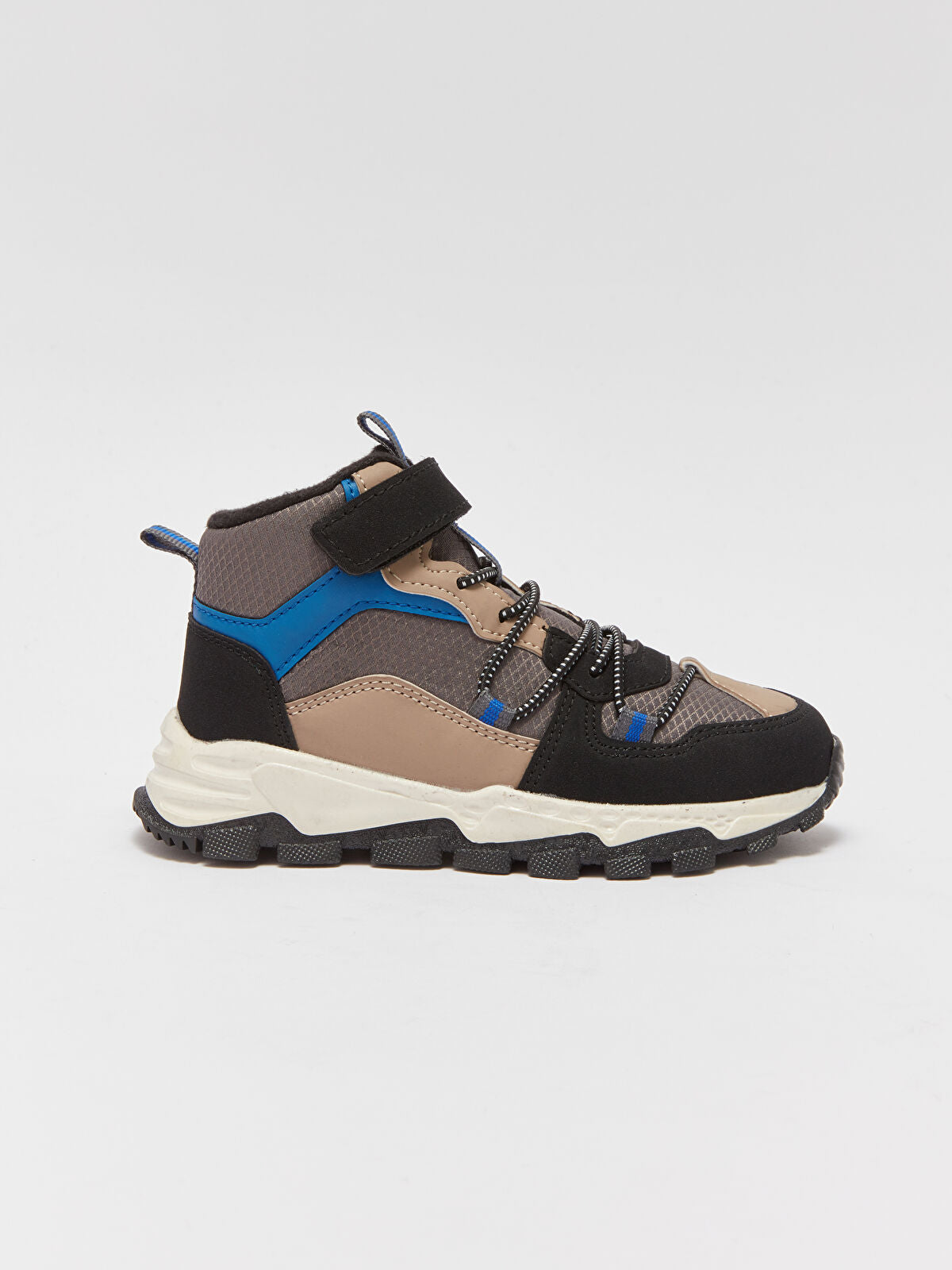 Checkering and Multi-Colored Kids' trekking boot