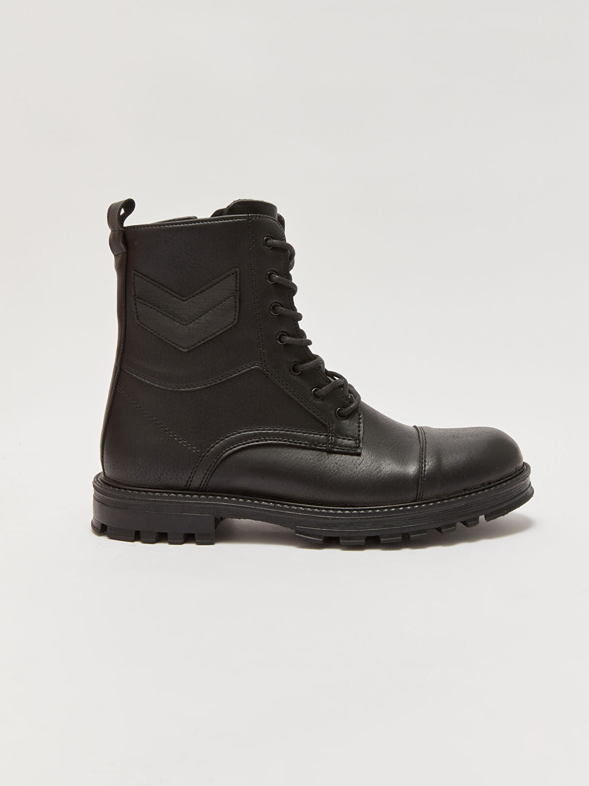 Leather-Look Ankle Boots for Men