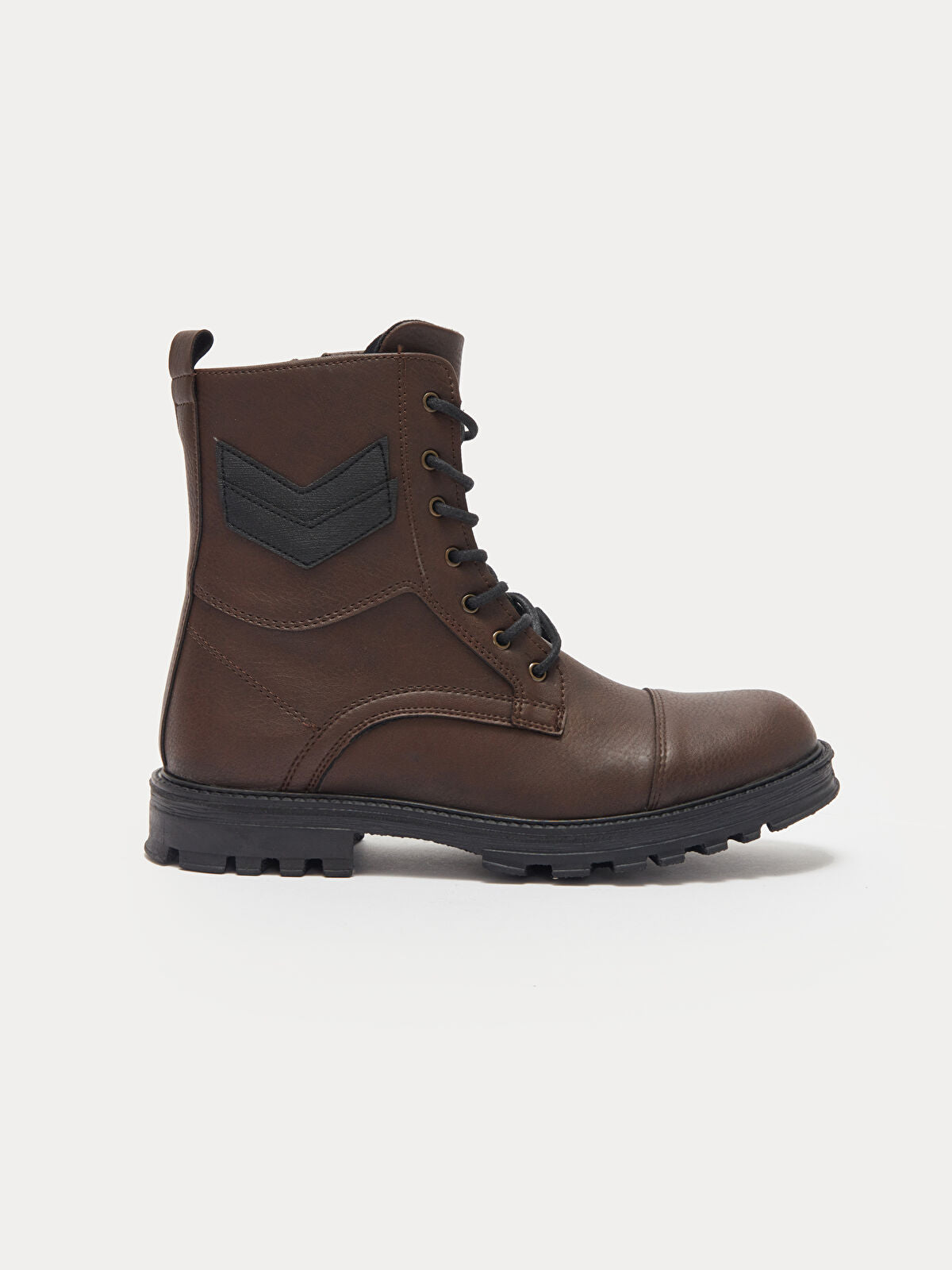 Leather-Look Ankle Boots for Men