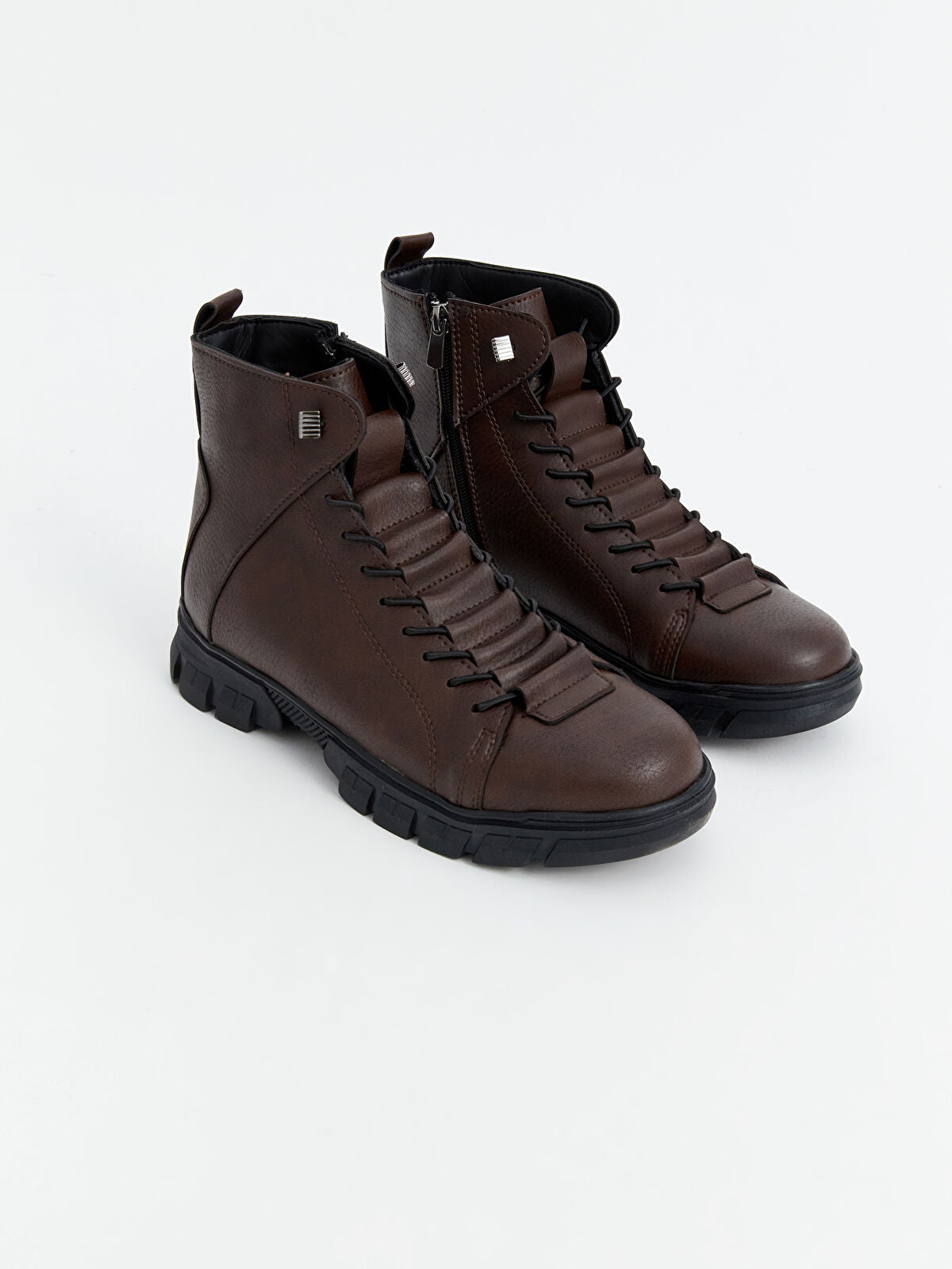 Leather-Look Men's Boot