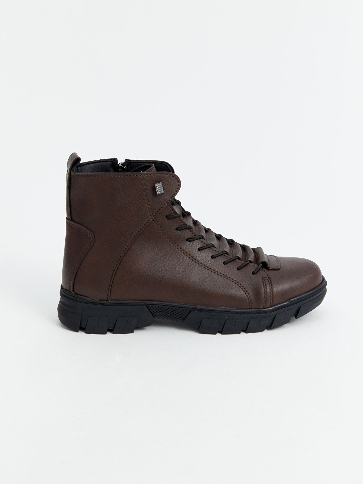 Leather-Look Men's Boot