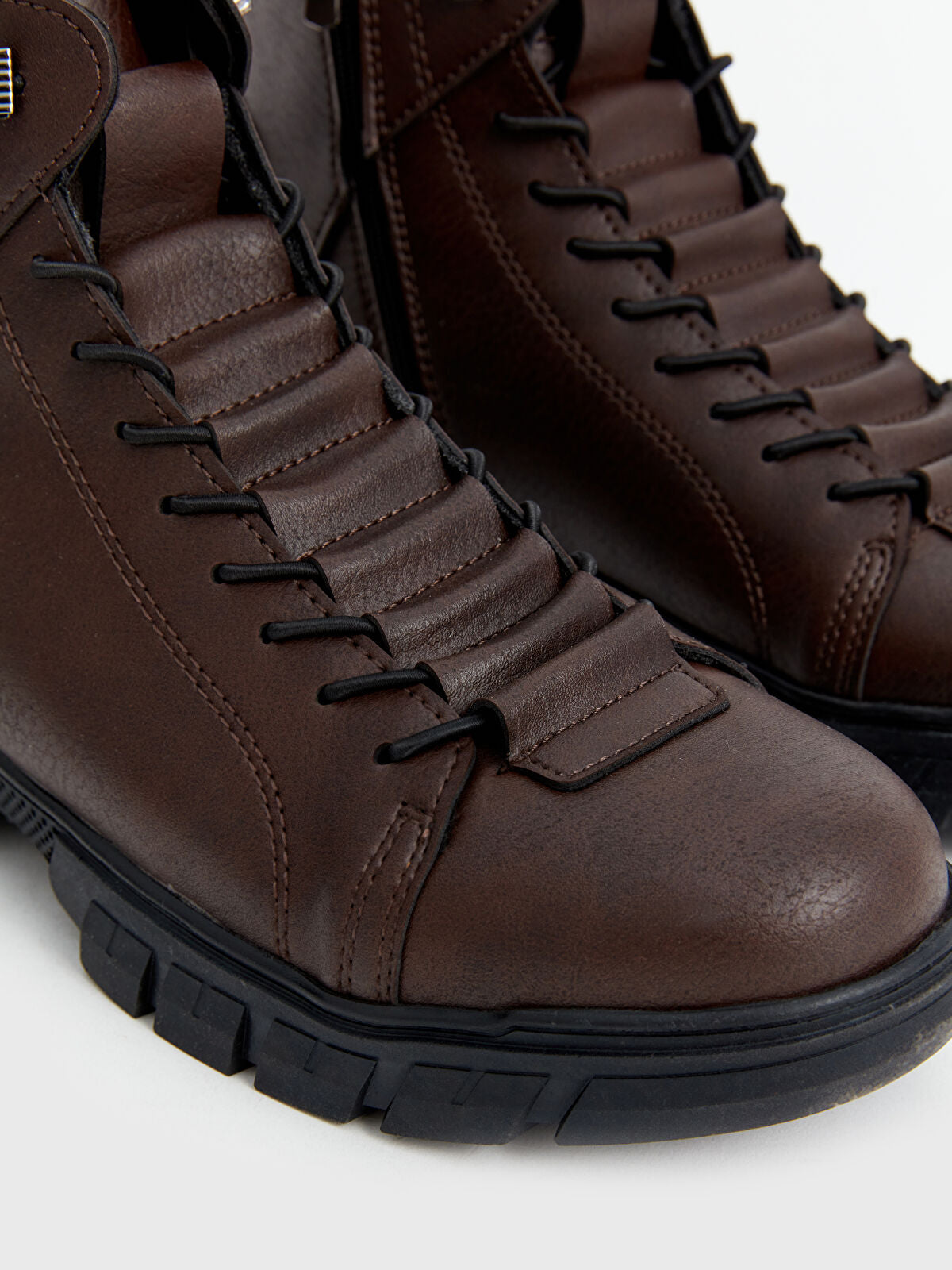 Leather-Look Men's Boot