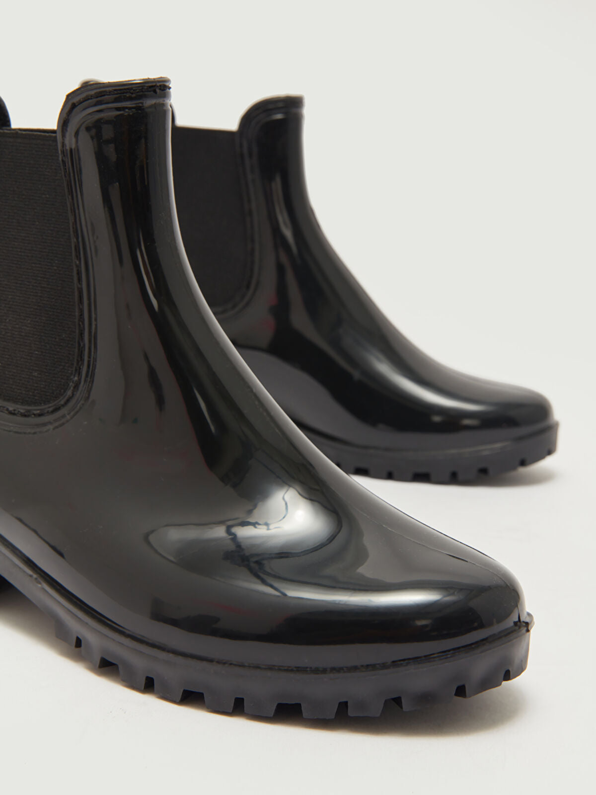 Rubber Trim Detailed Women's Rain Boot