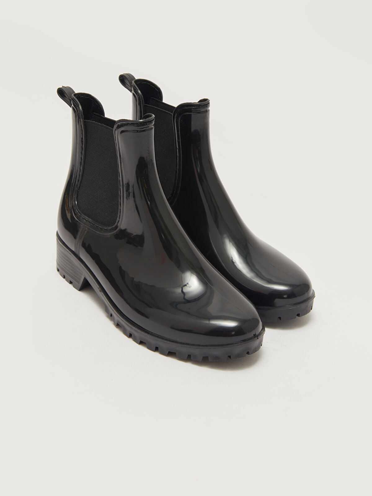 Rubber Trim Detailed Women's Rain Boot