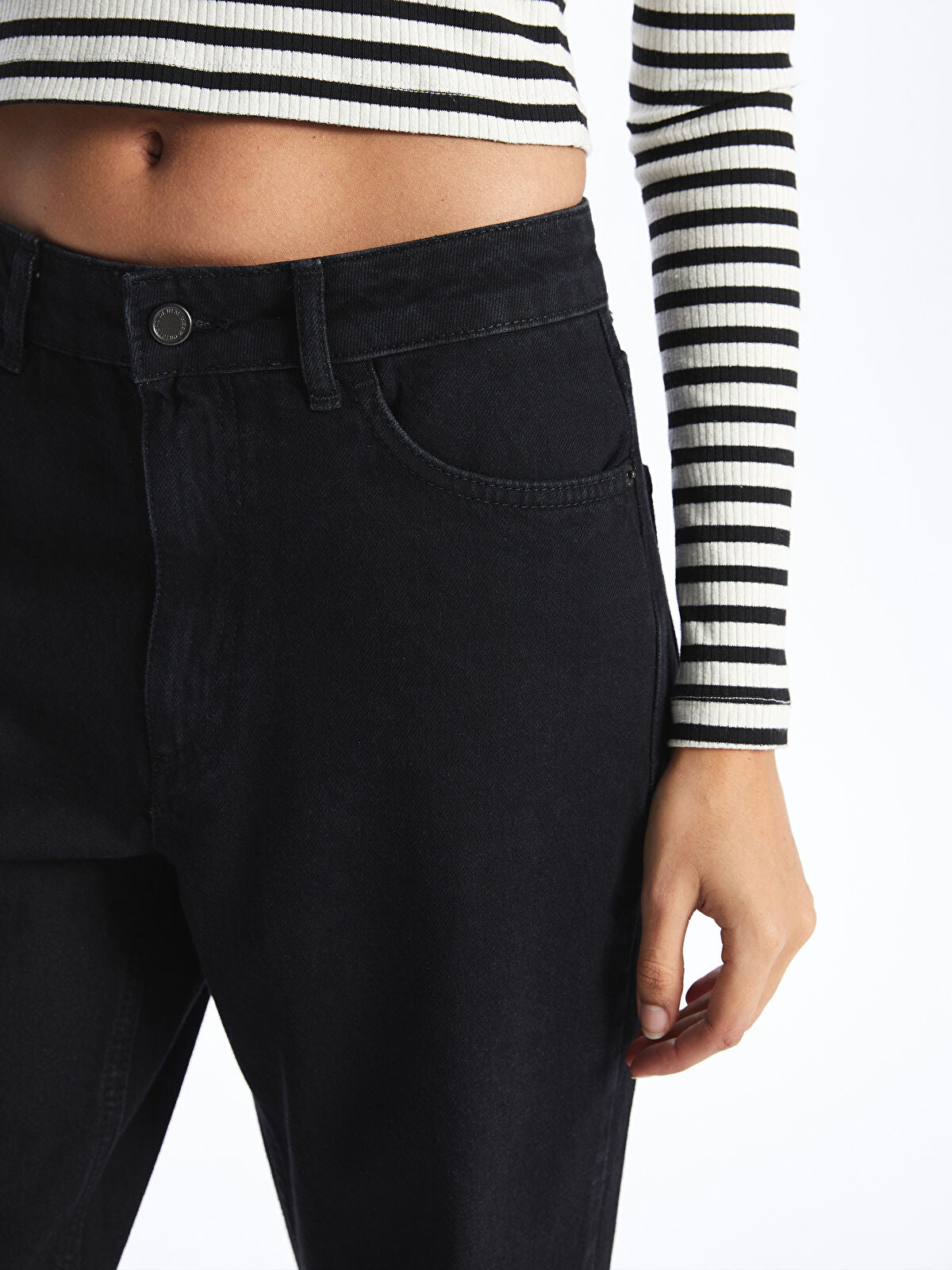 Wideleg Female Jean Pants