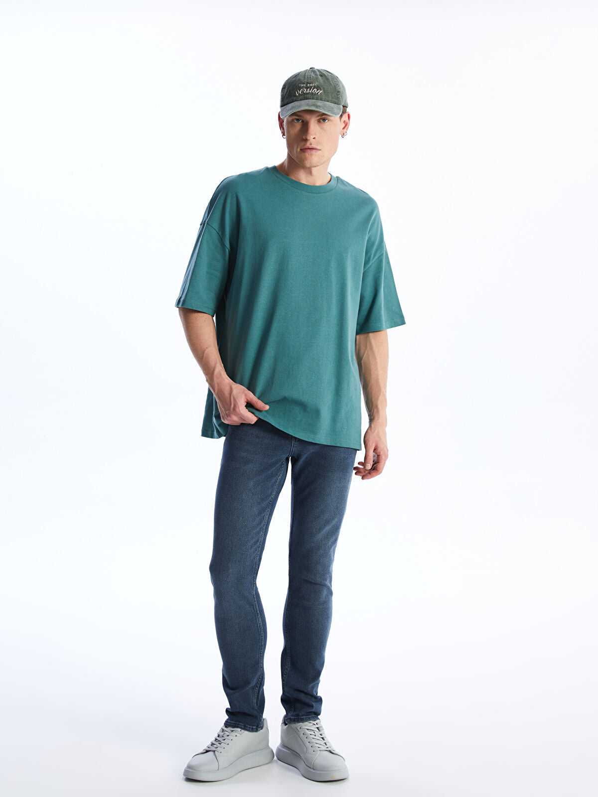 750 Slim Fit Men's Woven Jean Pantalon