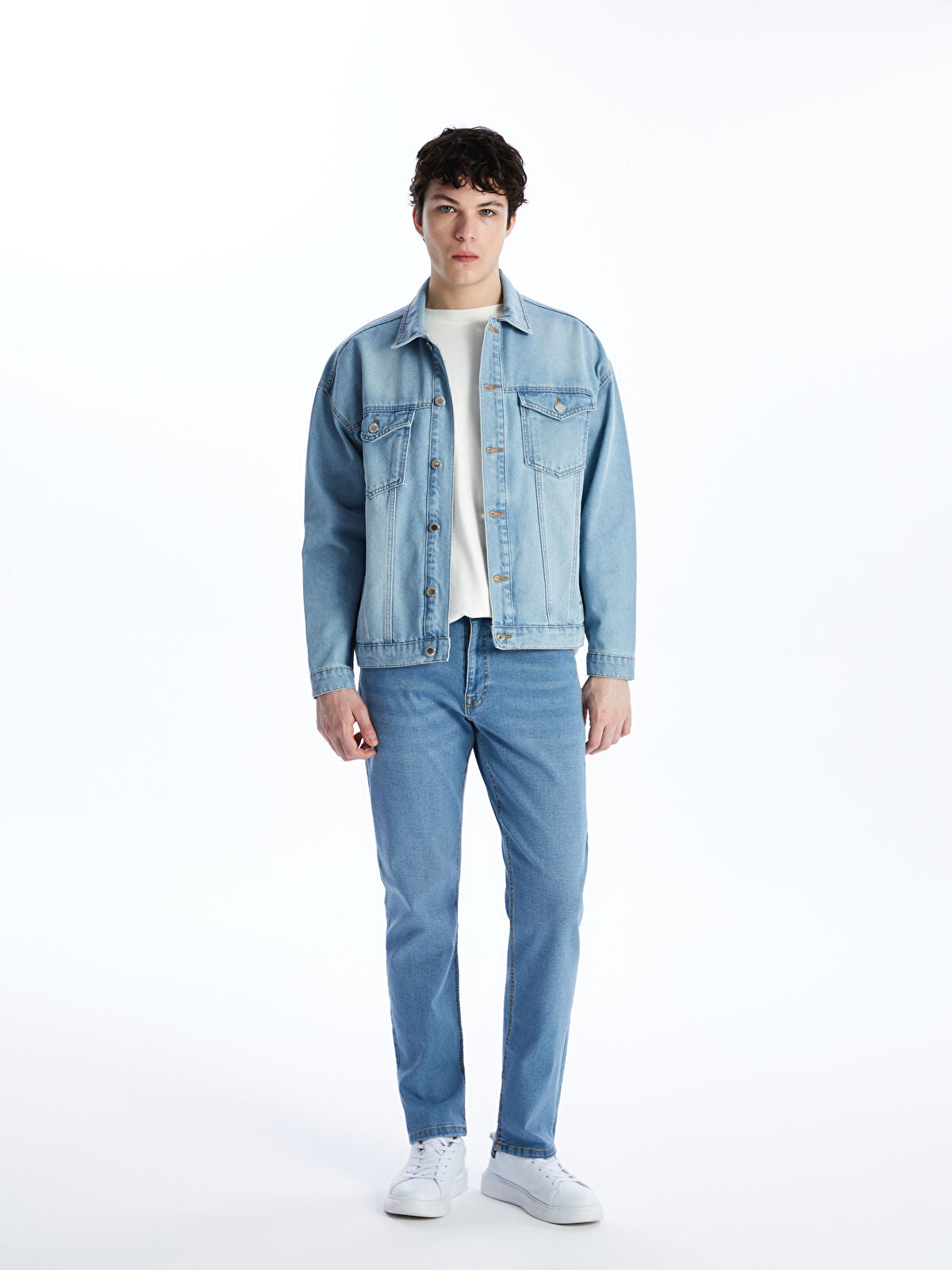 Comfortable Men's Jean Jacket