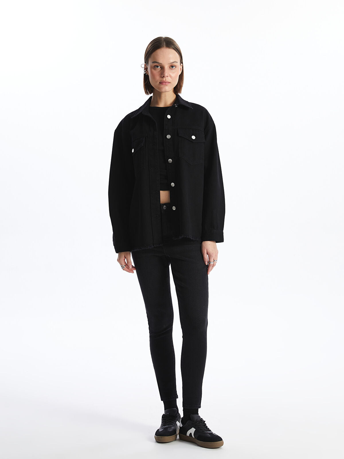 LCW Jeans Black Jupiter Super Skinny Fit Women's Jean Trousers