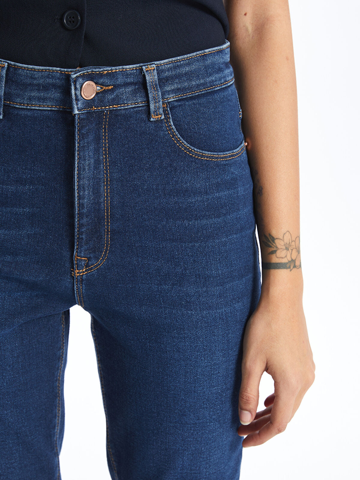LCW Jeans Black Jupiter Super Skinny Fit Women's Jean Trousers
