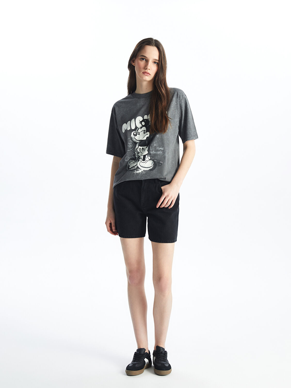 Bermuda Fit Women's Jeans Shorts