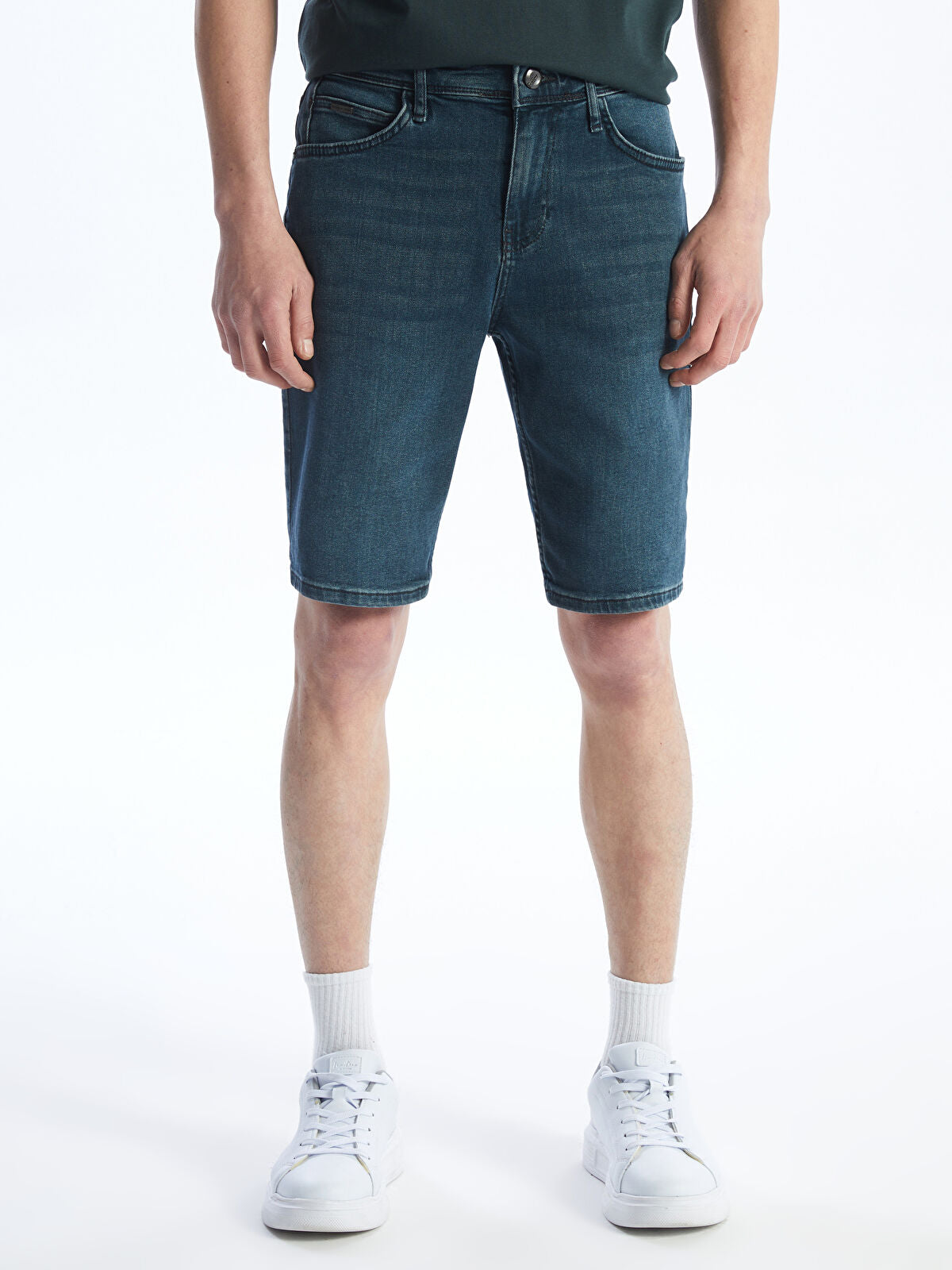 Slim Fit Men's Jeans Shorts