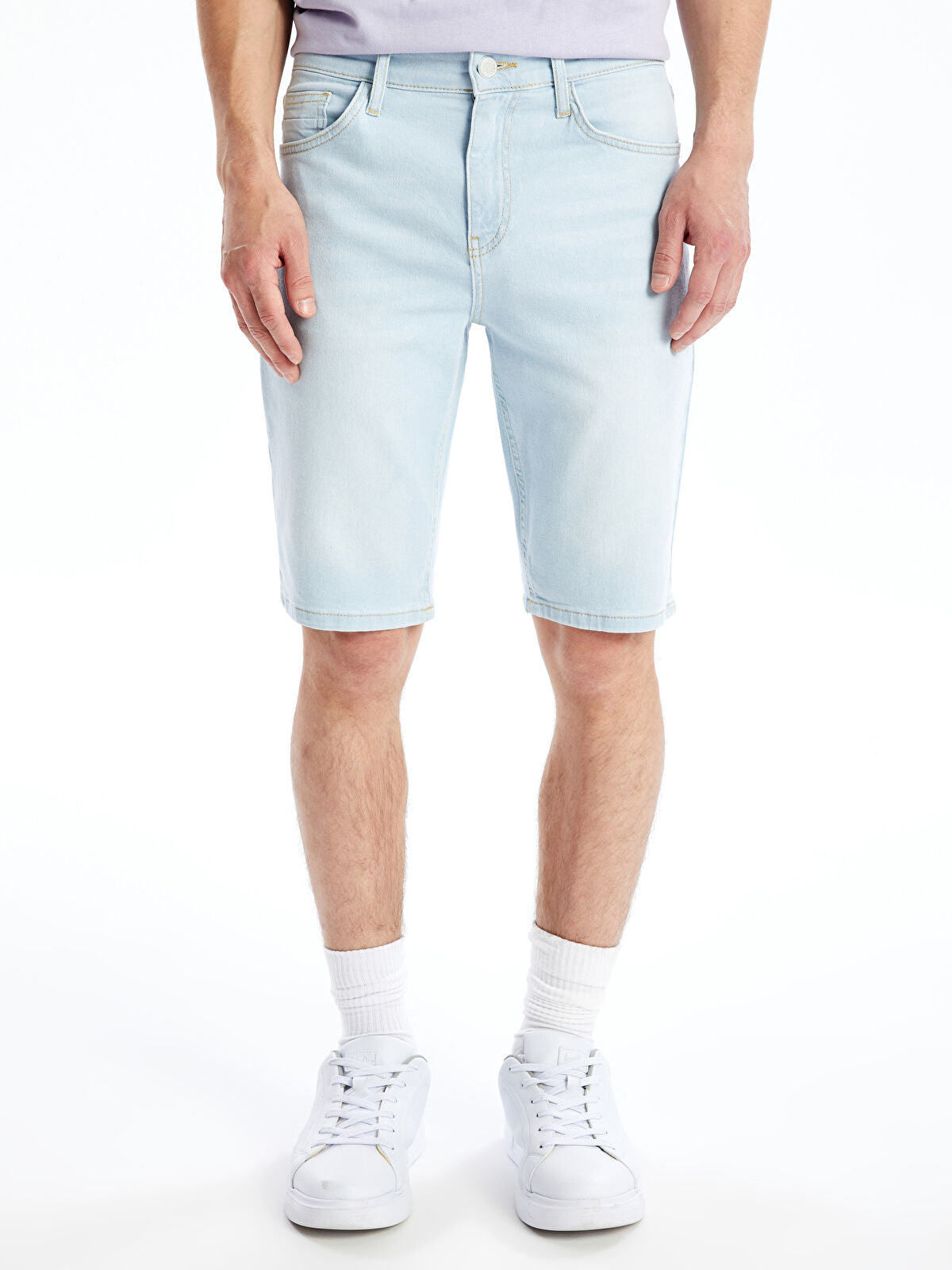 Slim Fit Men's Jeans Shorts